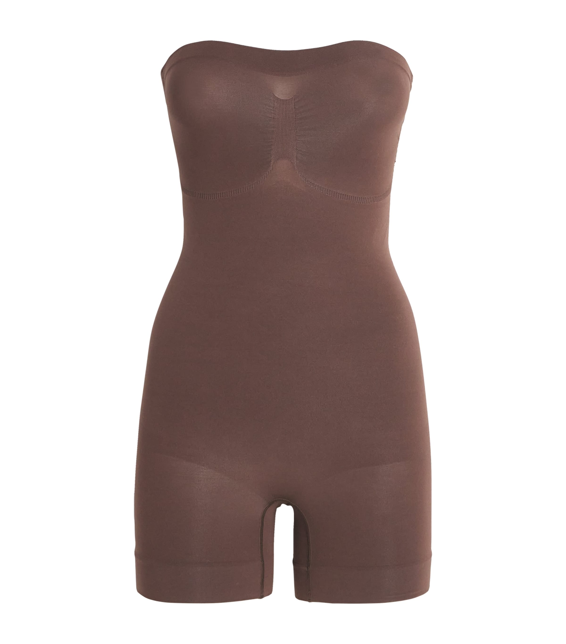 Seamless Sculpt Strapless Shorts Bodysuit