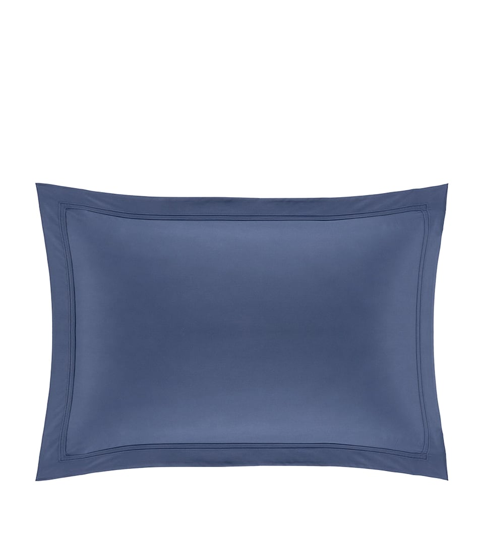 Yves Delorme Triomphe Standard Oxford Pillowcase (50cm x 75cm) Outremer