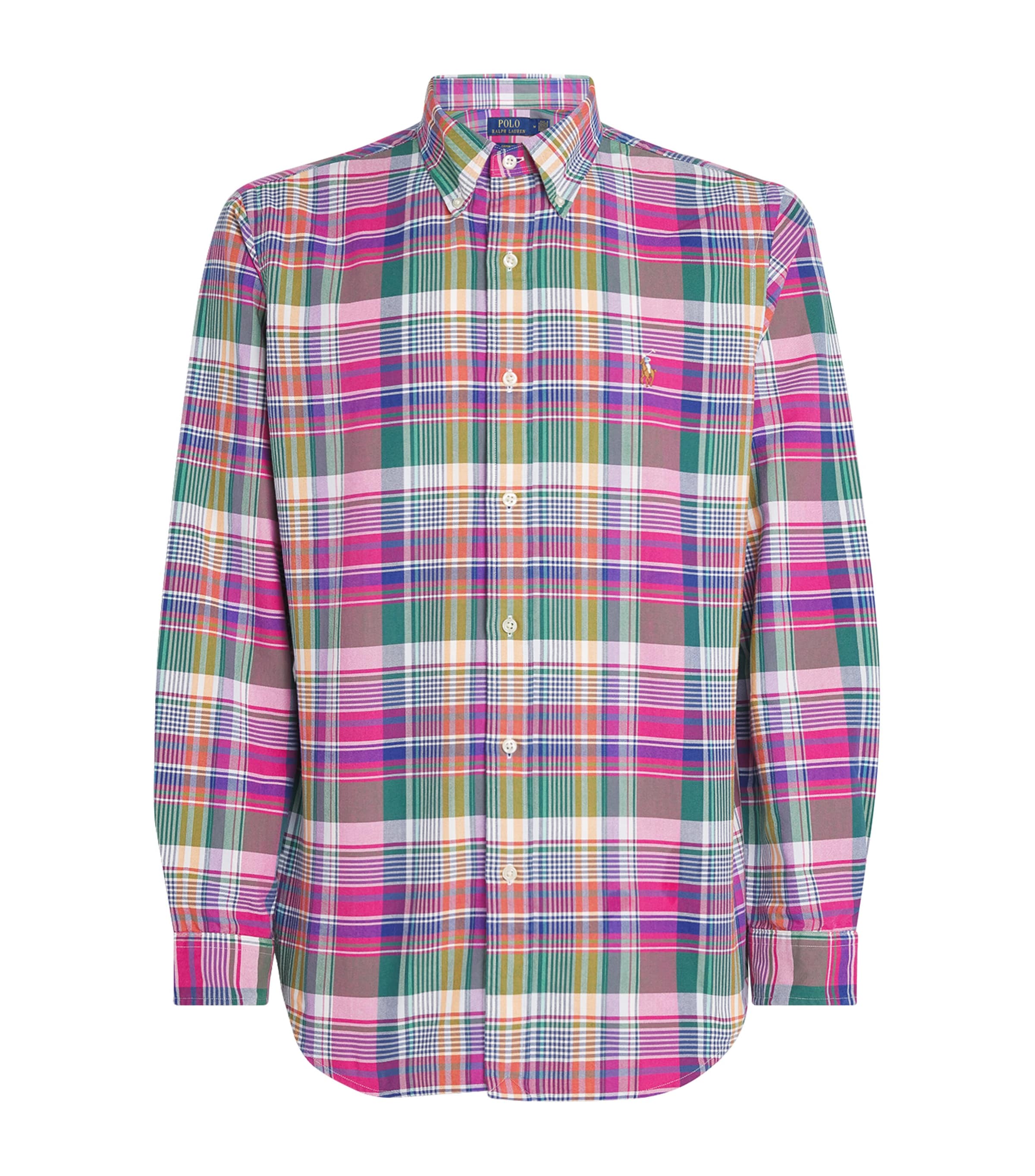 Cotton Check Oxford Shirt