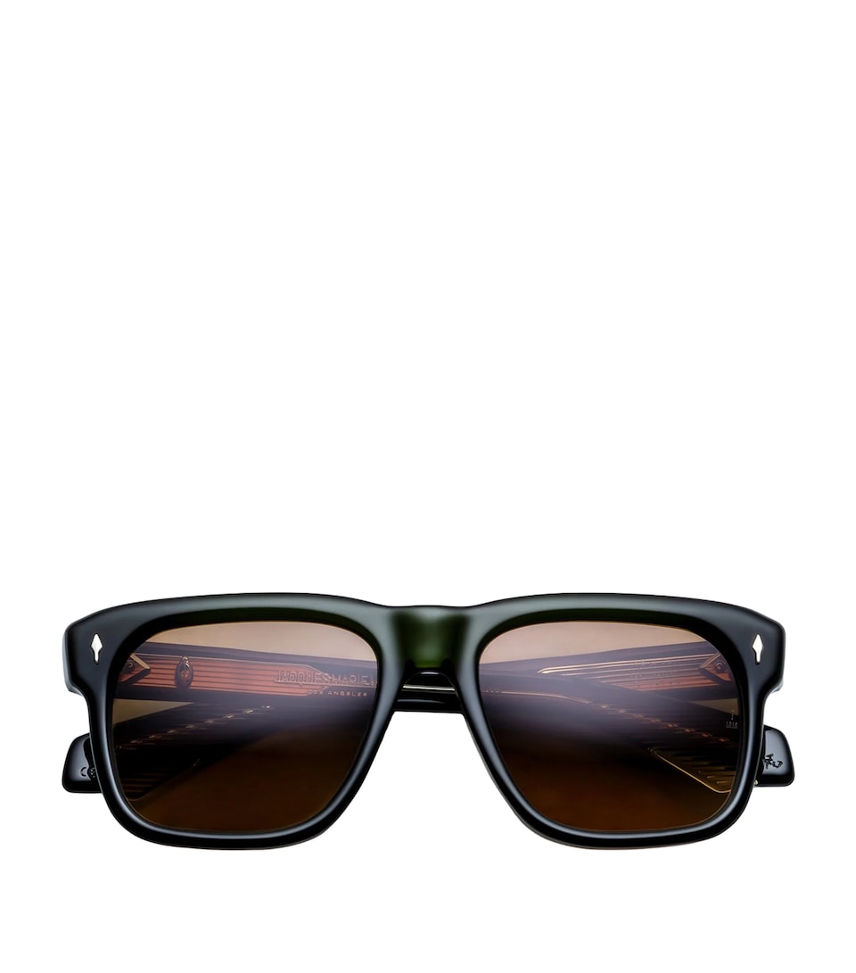 Jacques Marie Mage Yves Rectangular Sunglasses Borneo