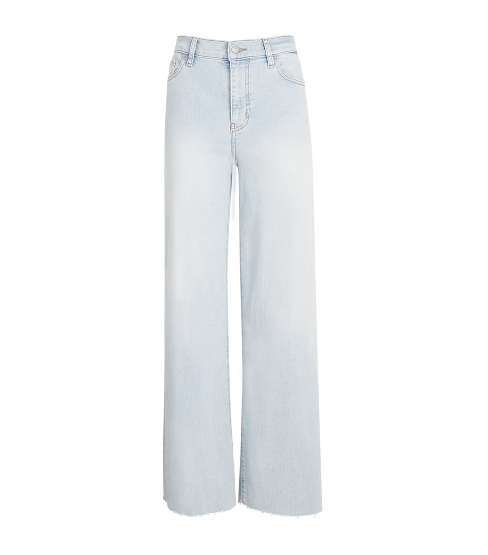 FRAME Womens Le Slim Palazzo Wide-Leg Jeans Preen Raw After