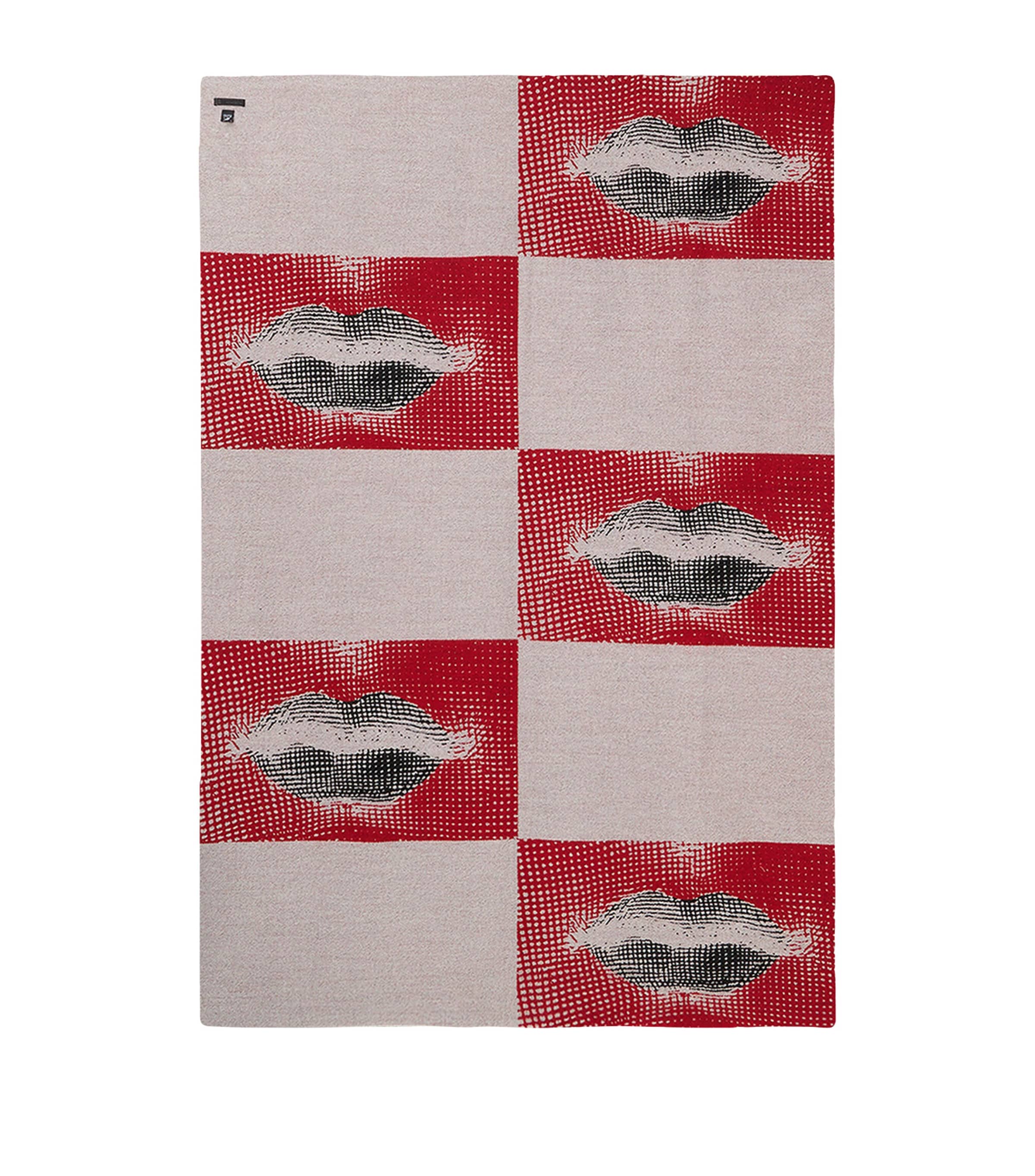 Fornasetti Kiss Throw (140cm x 200cm)
