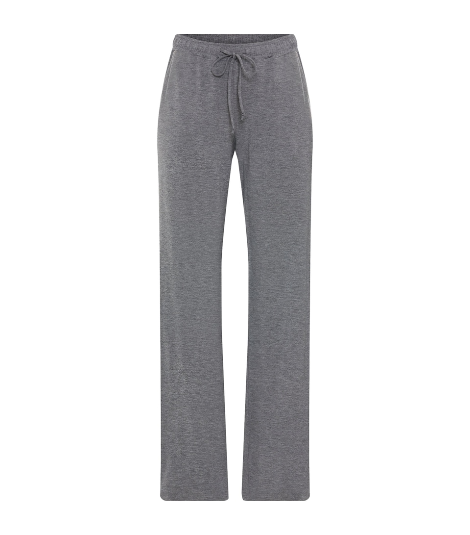 Hanro Womens Natural Elegance Trousers Stone Melange