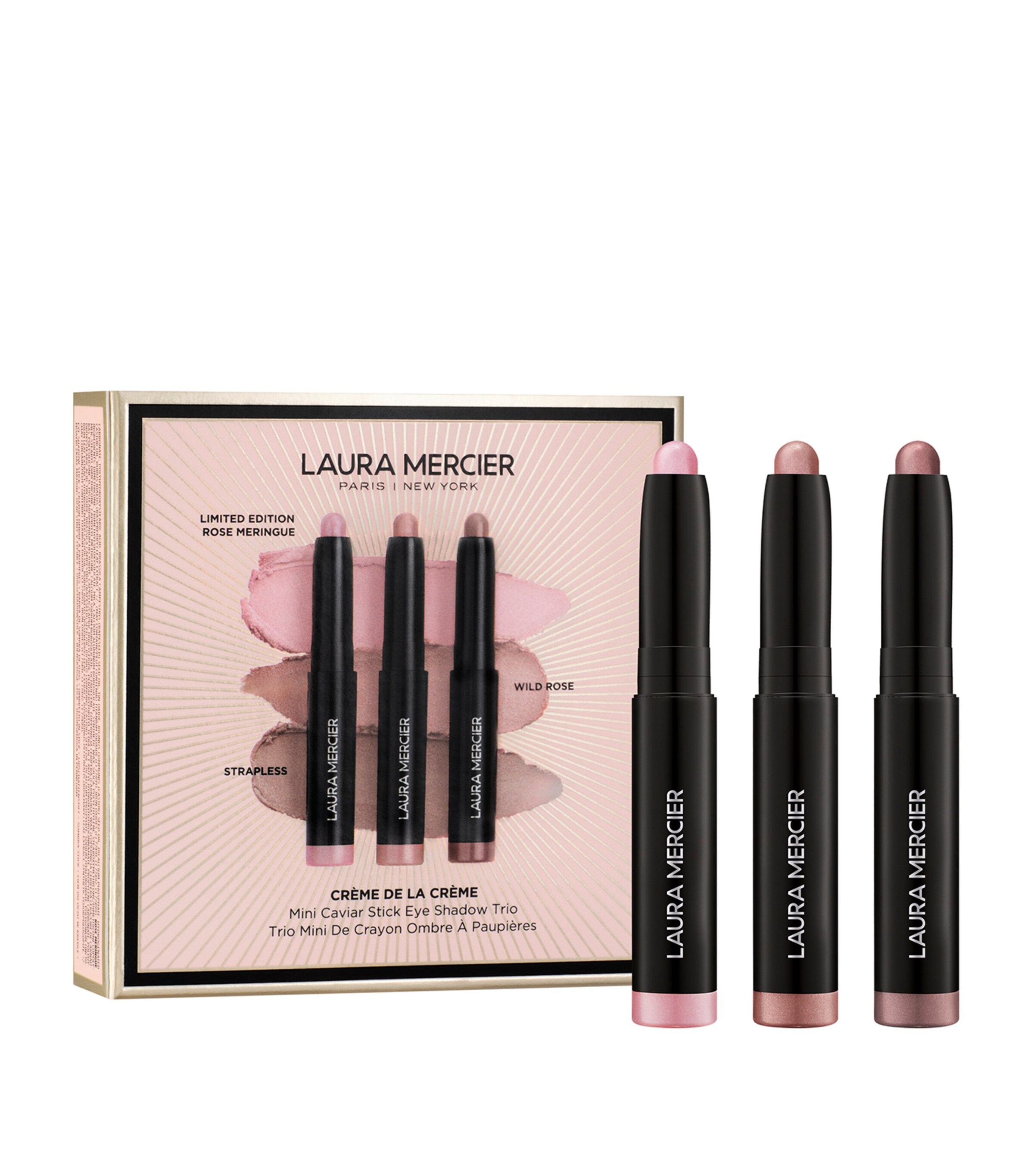 Crème de la Crème Mini Caviar Stick Eyeshadow Trio