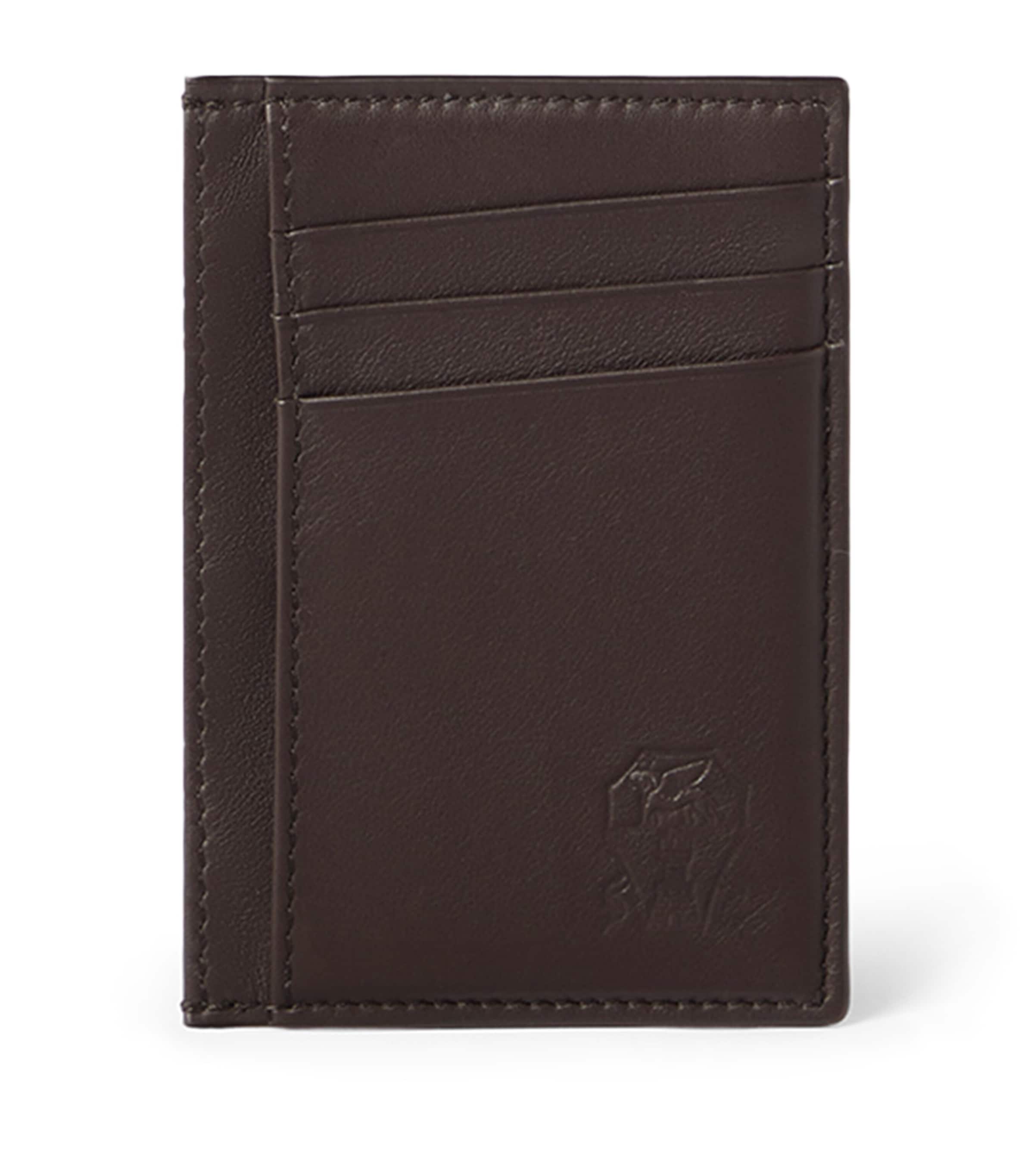 Brunello Cucinelli Leather Card Holder