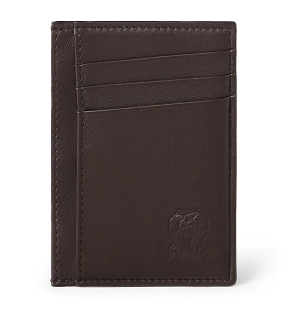 Brunello Cucinelli Leather Card Holder