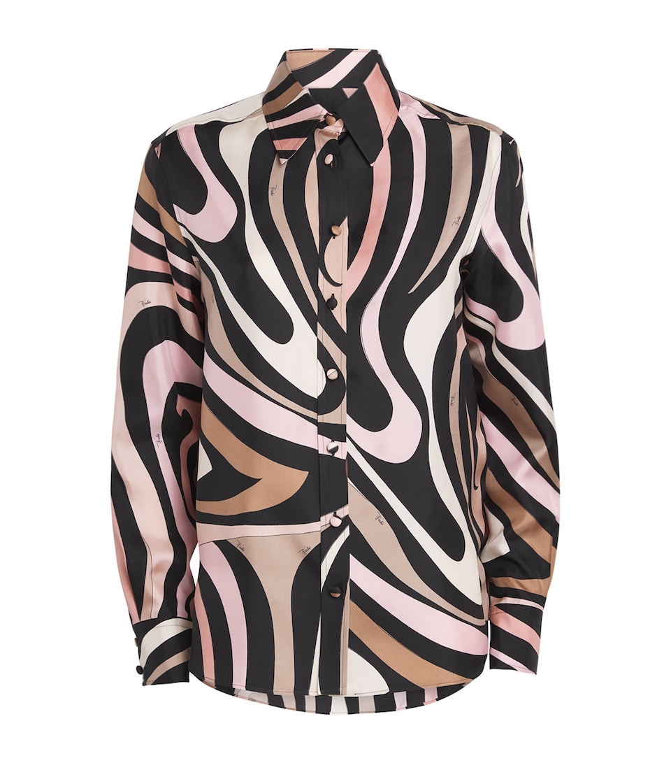 Silk Printed Blouse