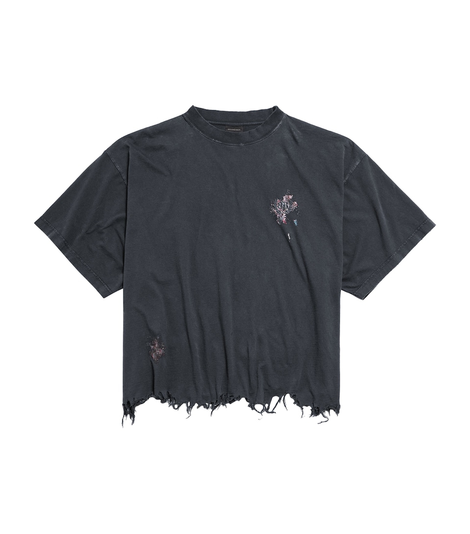 Distressed Oversized T-Shirt