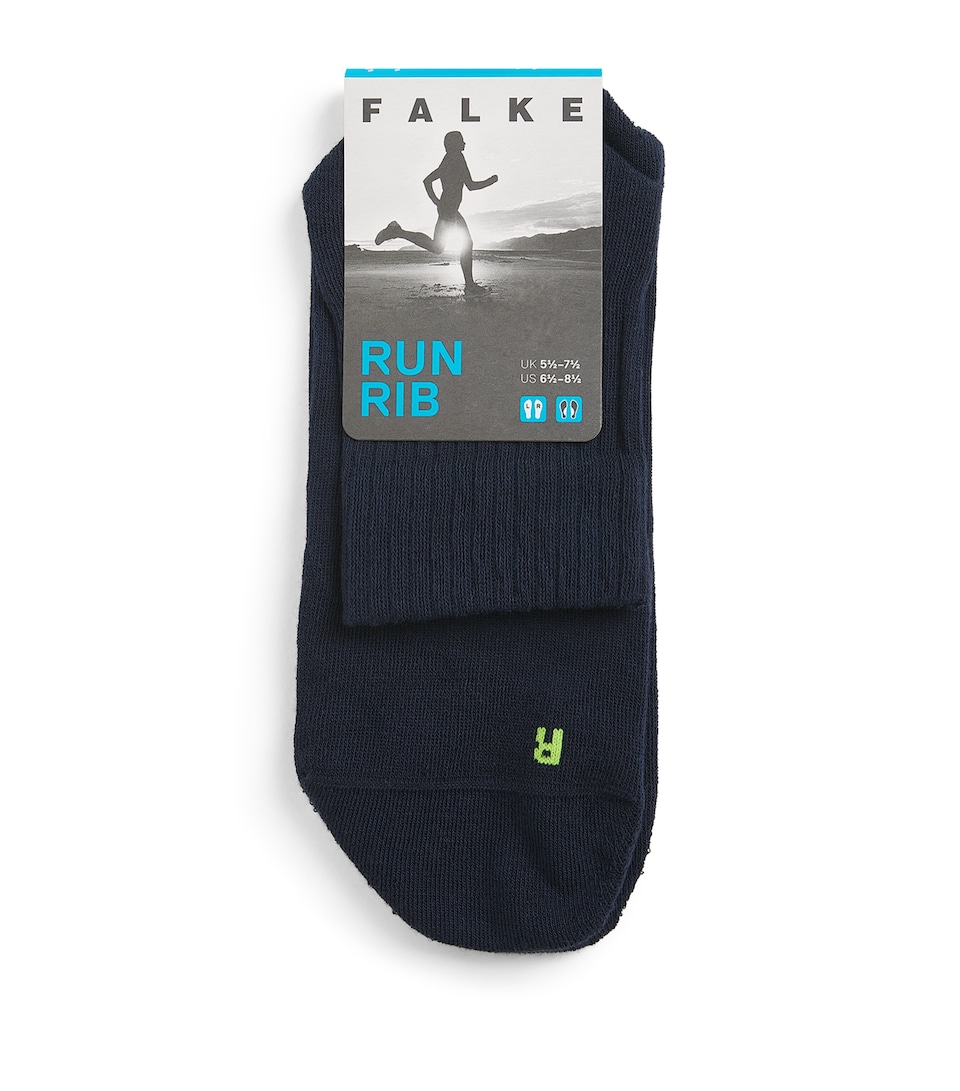 Falke Mens Run Rib Socks Marine