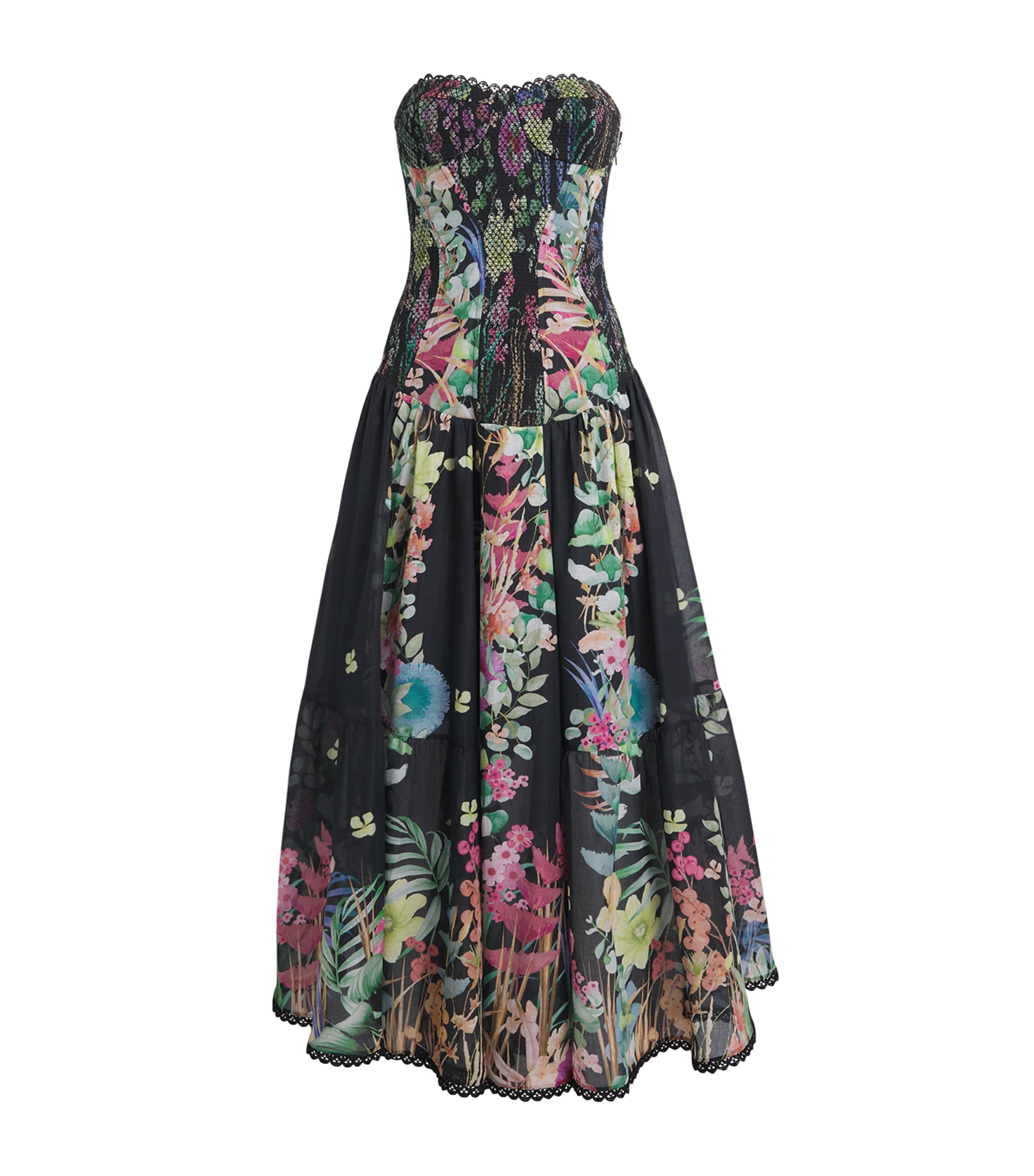 Cotton-Blend Illyr Midi Dress