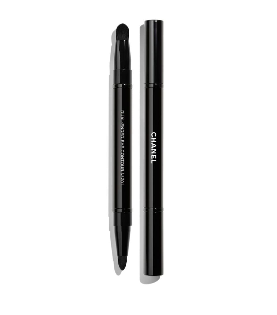 PINCEAU DUO CONTOUR YEUX RÉTRACTABLE N°201? Retractable Dual-Ended Eye-Contouring Brush