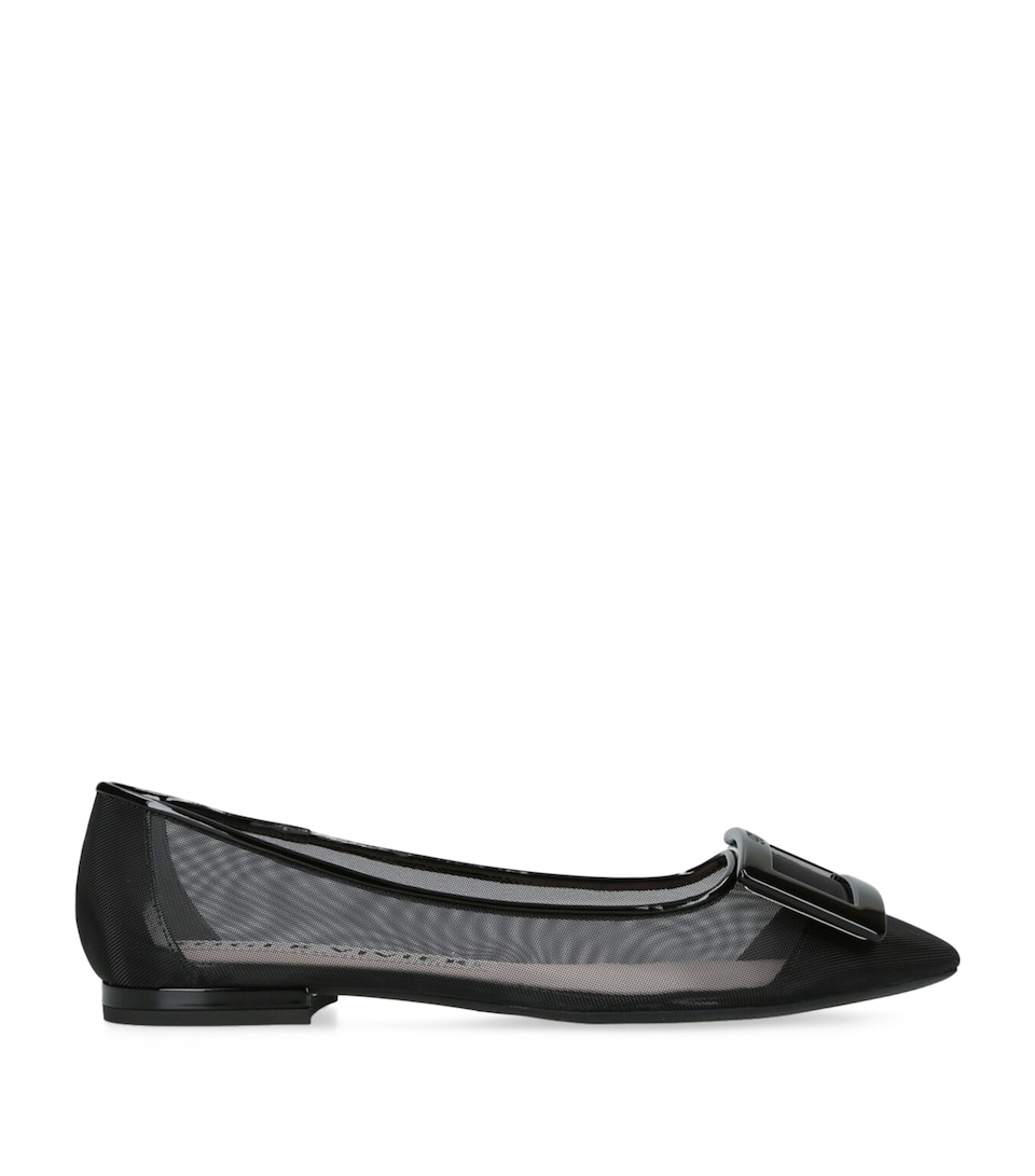 Net Gommettine Ballet Flats