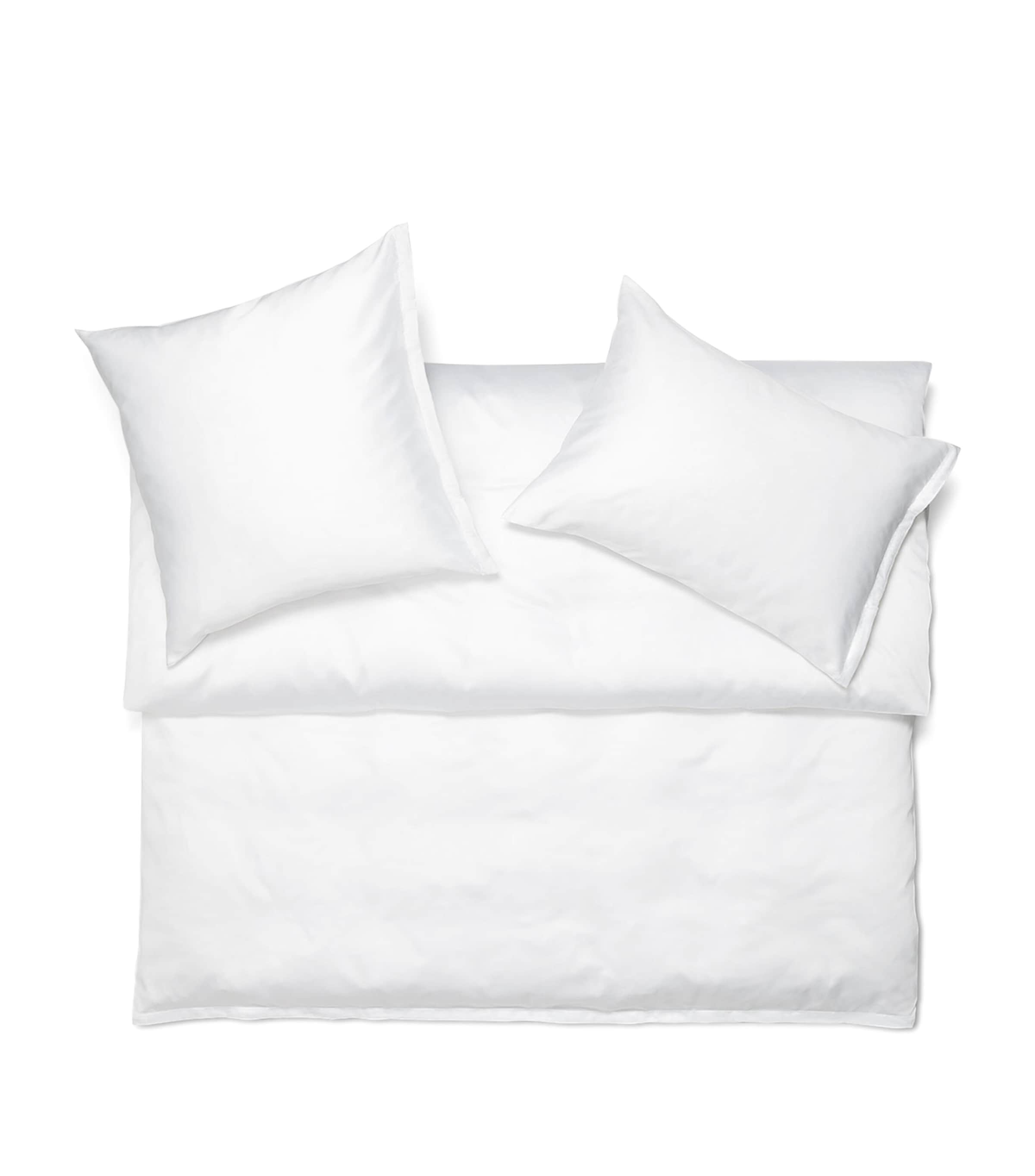 Schlossberg Satin Noblesse Uni King Pillowcase (50cm x 90cm) Printemps