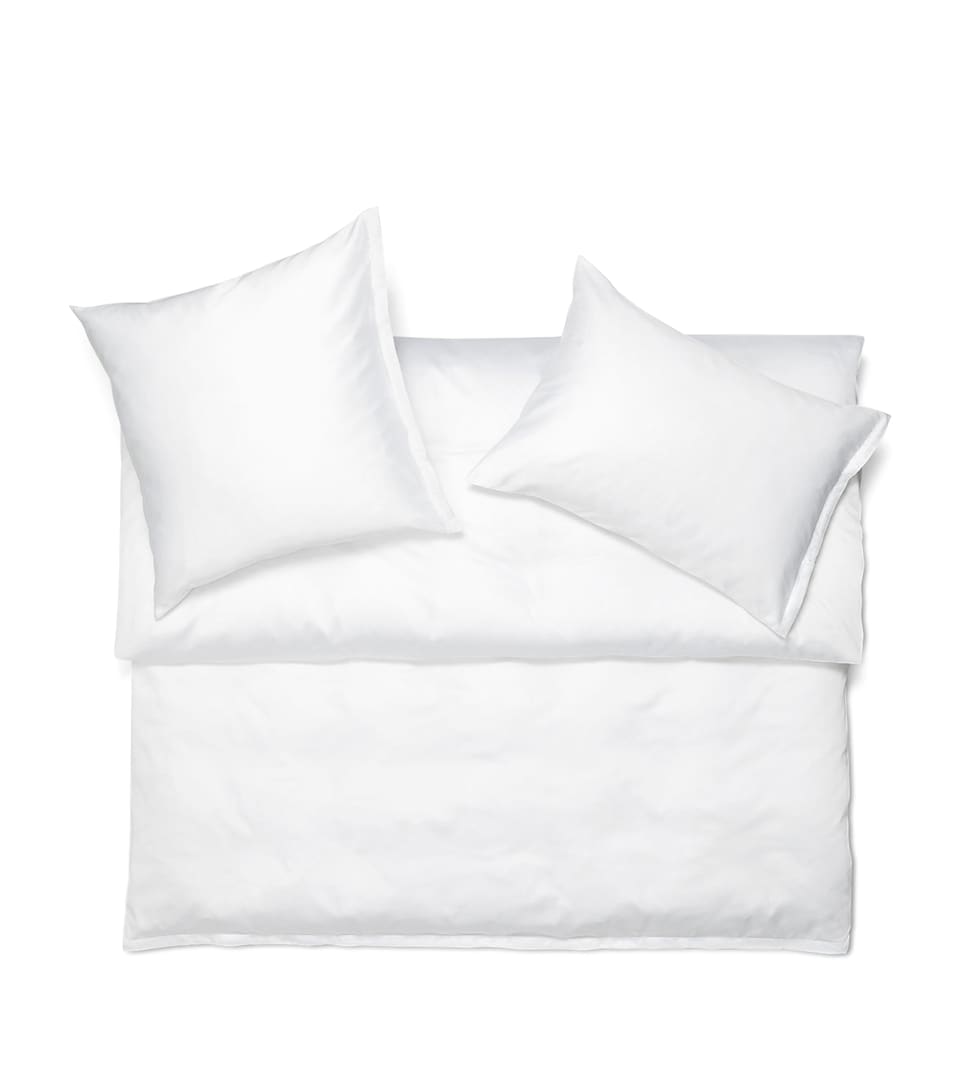 Schlossberg Satin Noblesse Uni King Pillowcase (50cm x 90cm) Printemps