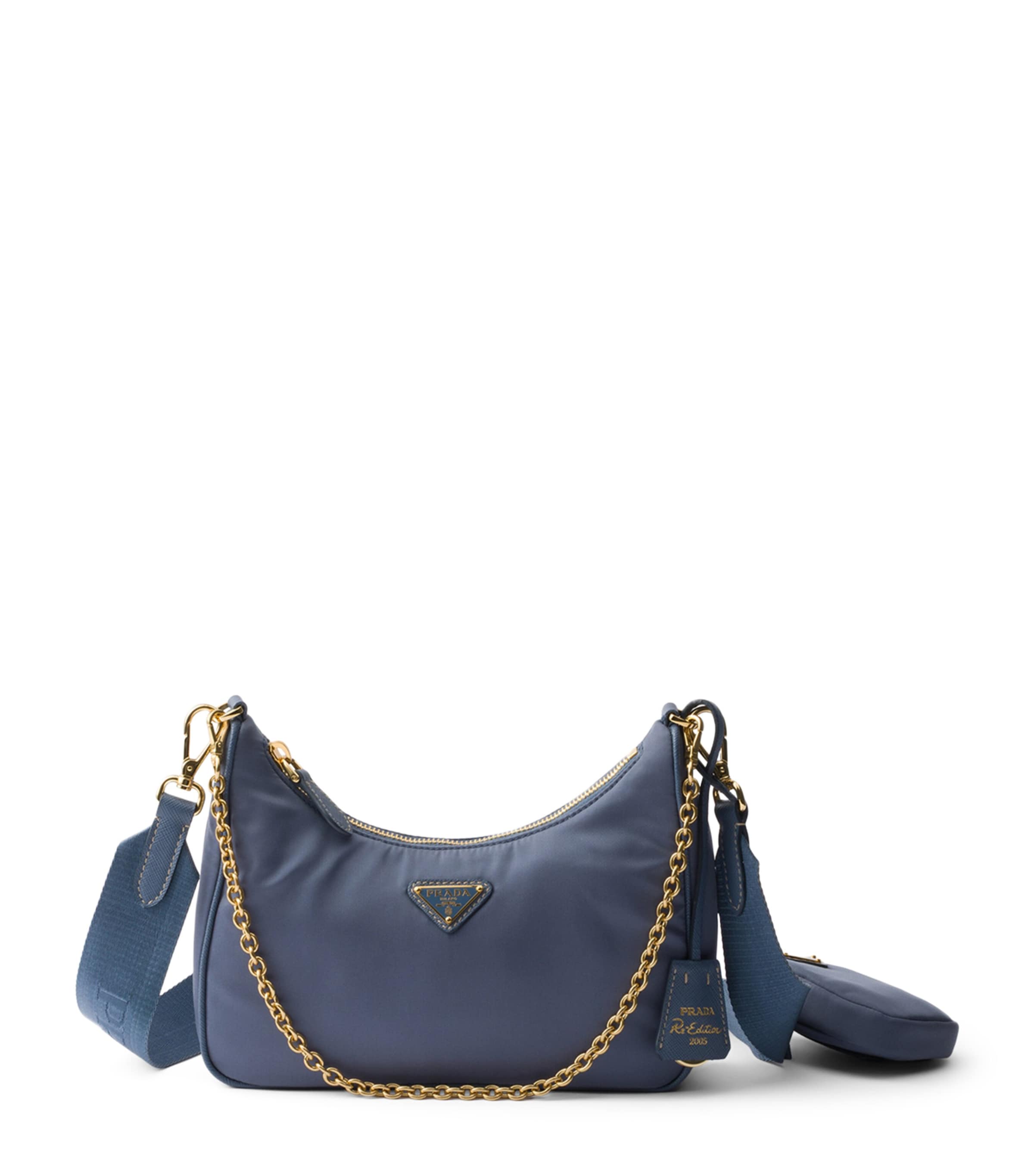 Prada Re-Nylon Re-Edition 2005 Shoulder Bag Blue