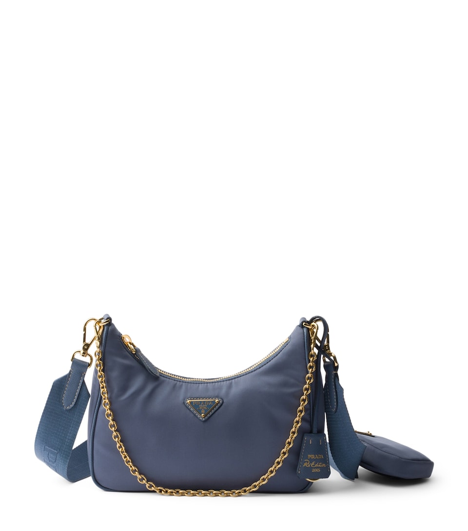 Prada Re-Nylon Re-Edition 2005 Shoulder Bag Blue