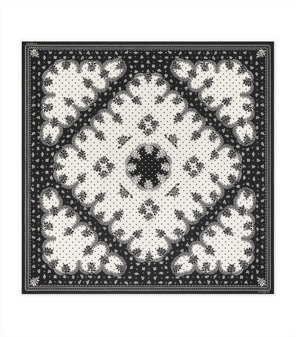 Givenchy Cotton-Silk Printed Shawl