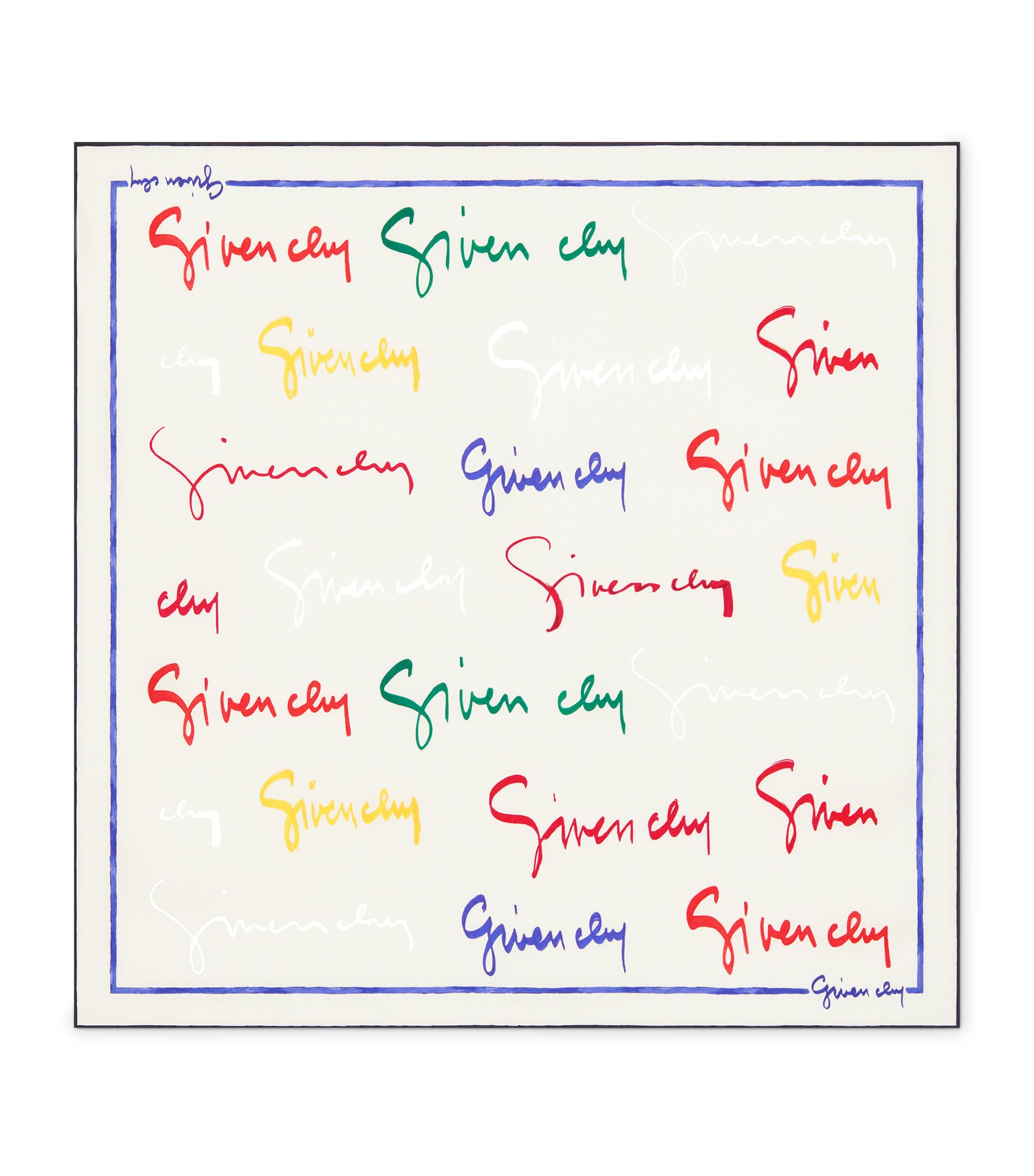 Givenchy Small Silk Signature Scarf