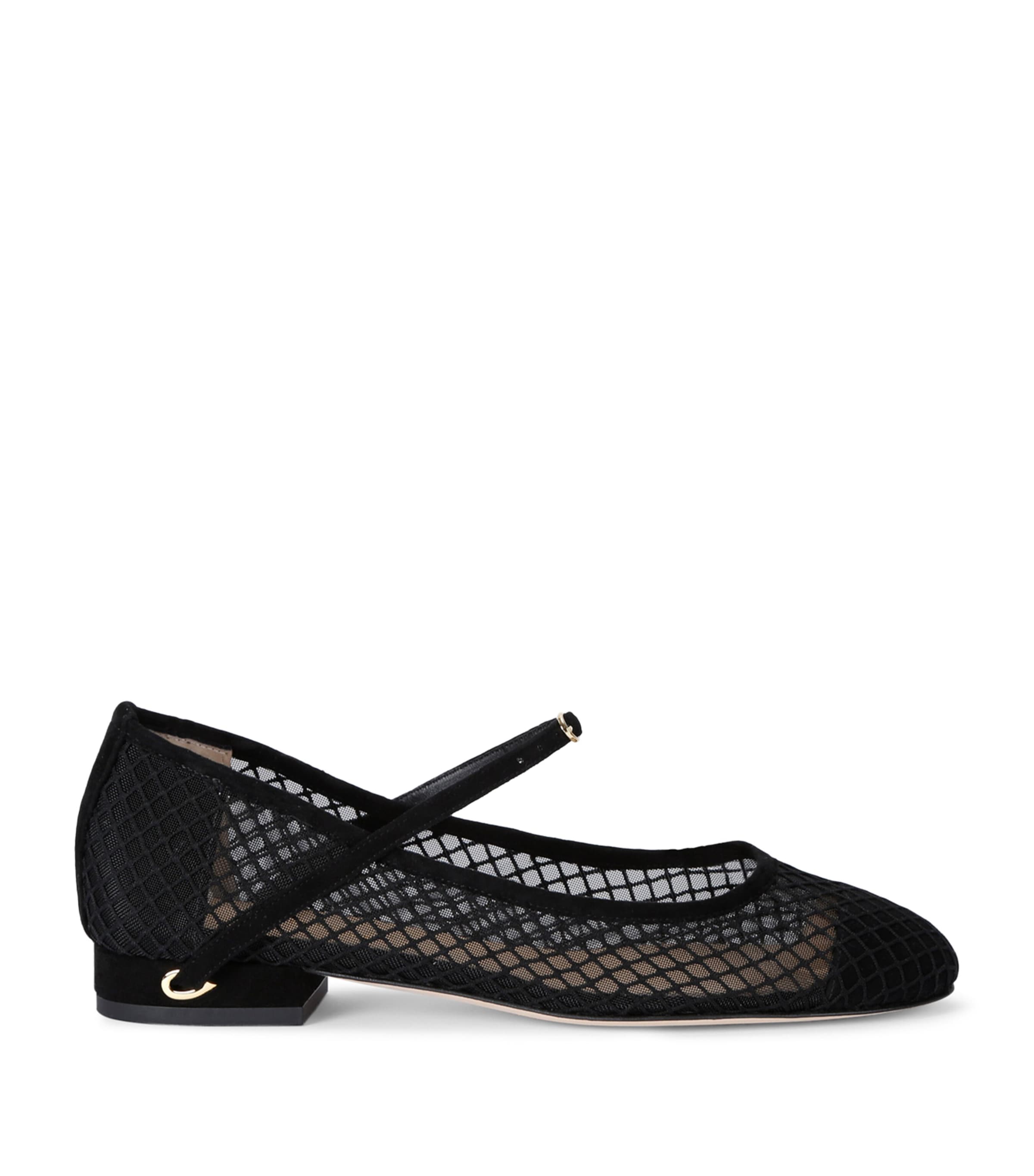Christian Louboutin Pilouta Jane Spikes Leather Ballet Flats