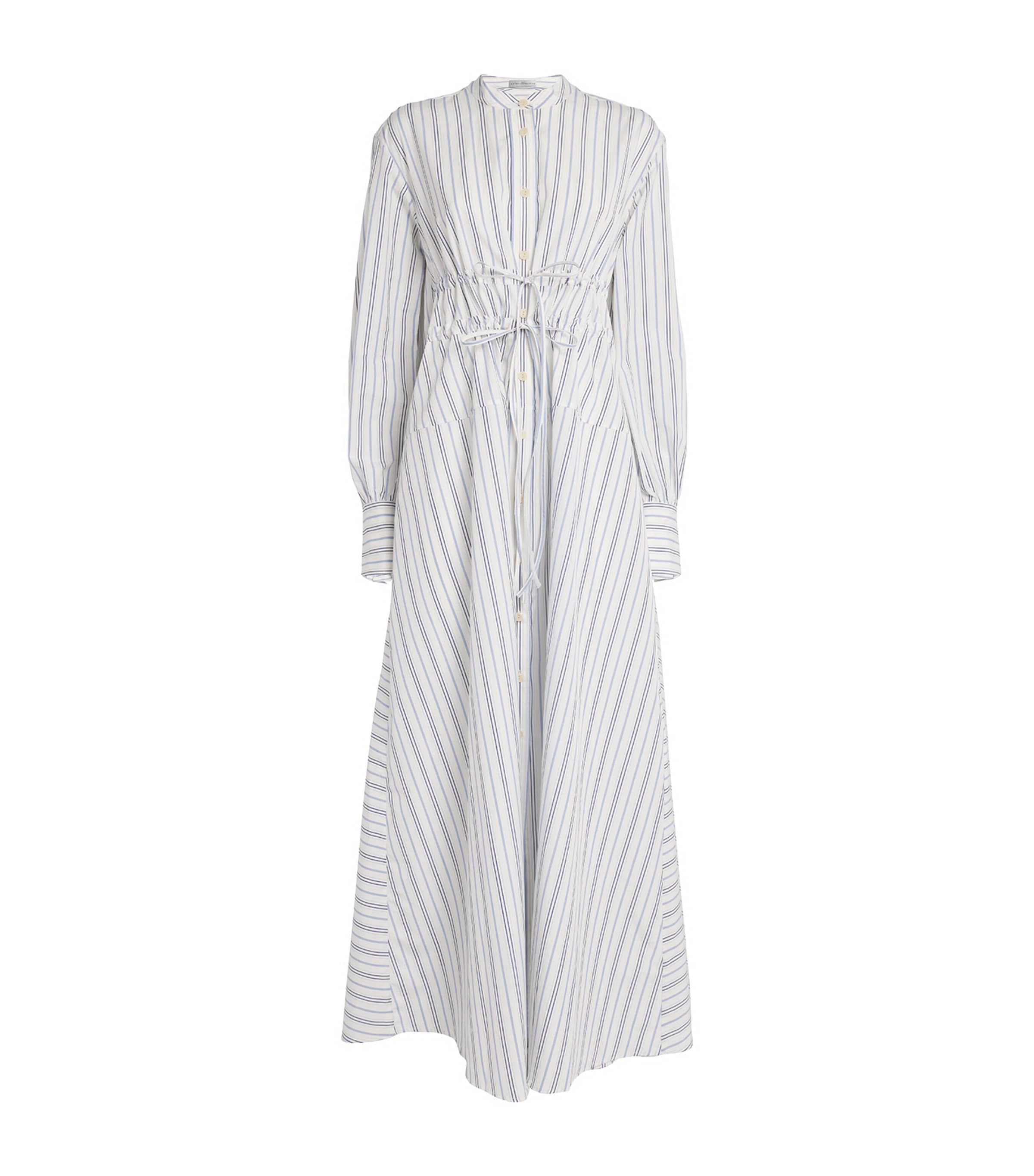 Cotton Stripe Clarity Maxi Dress