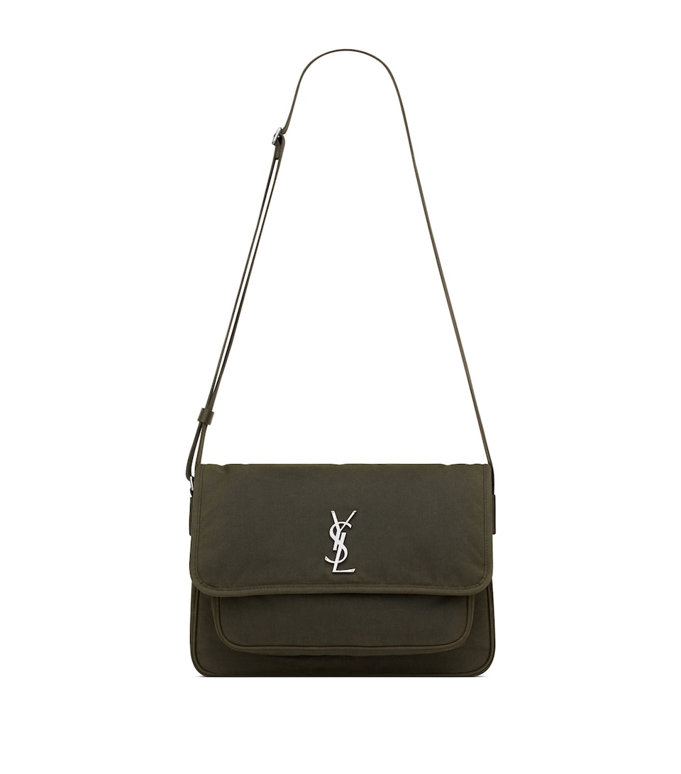 Cotton Canvas Niki Messenger Bag