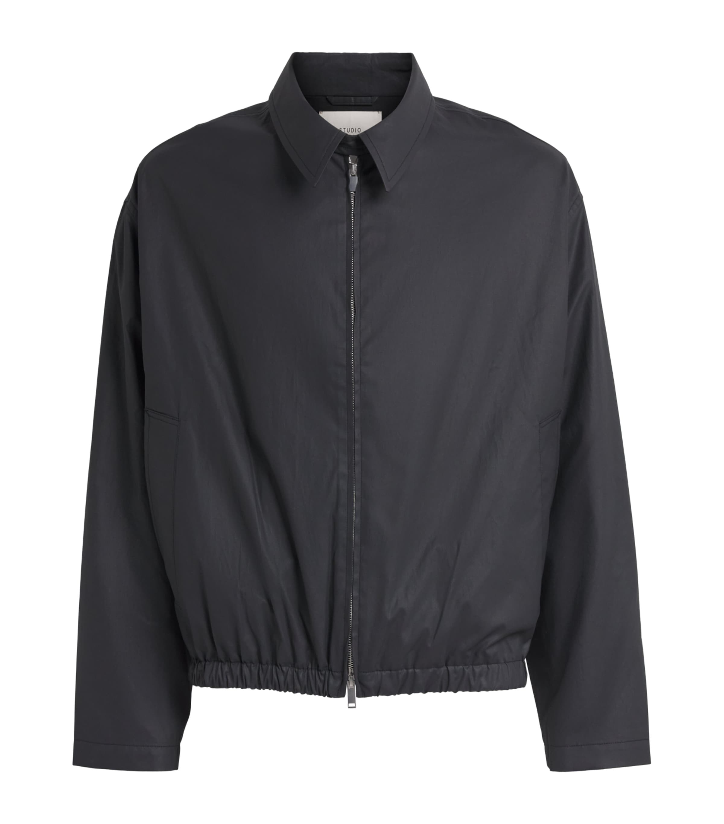 Studio Nicholson Mens Lyons Bomber Jacket Black