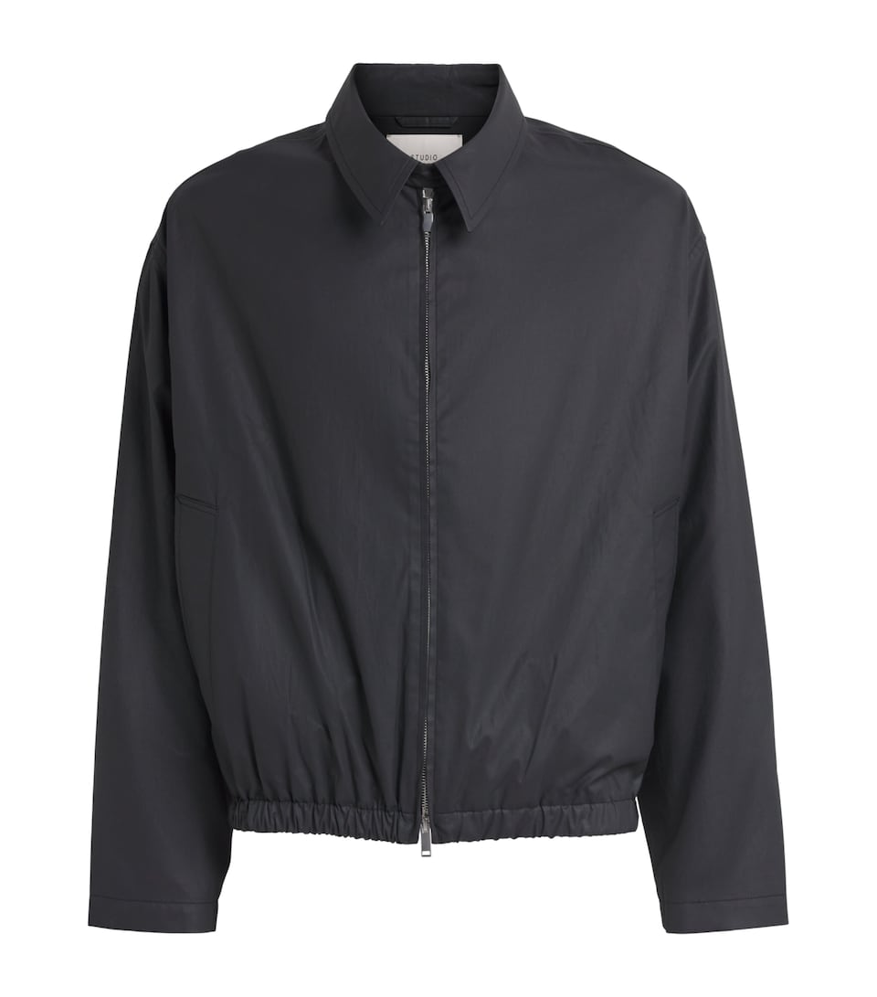 Studio Nicholson Mens Lyons Bomber Jacket Black