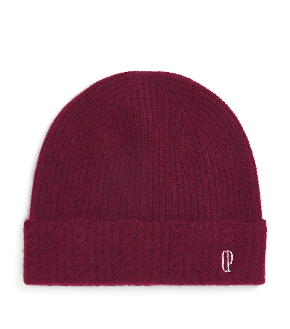 Cashmere Embroidered Beanie
