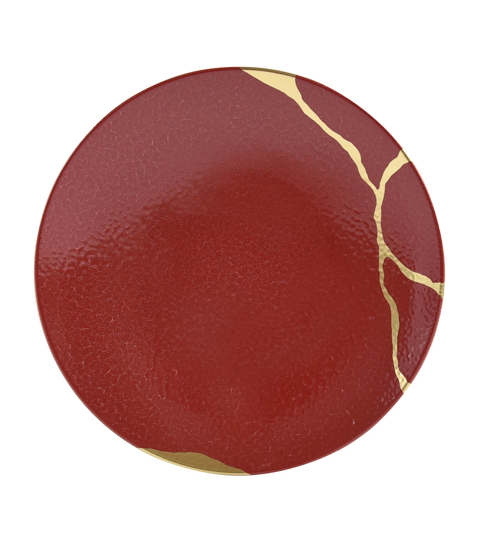 Kintsugi Rouge Empereur Dessert Plate (21cm)