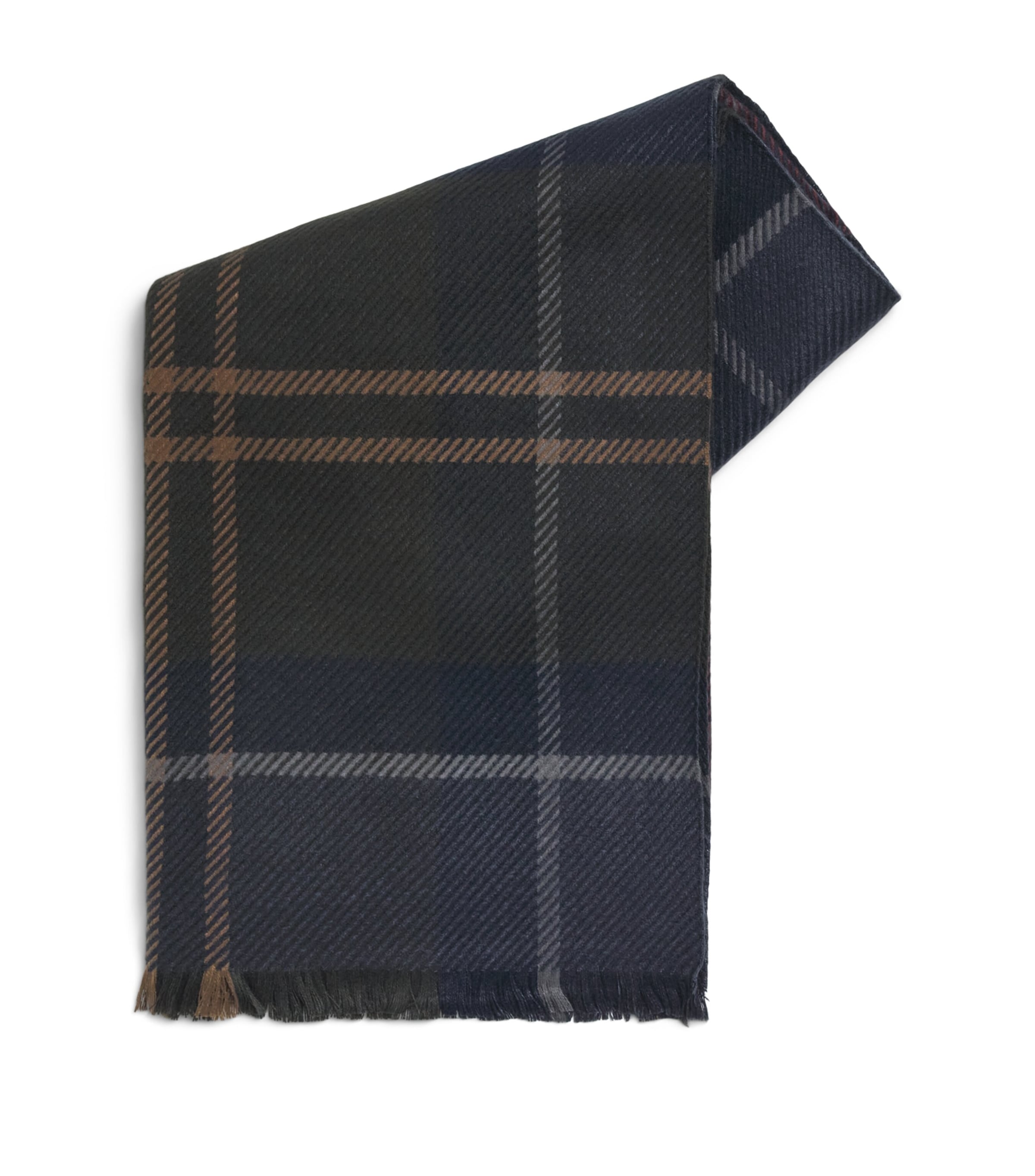Barbour Womens Tartan Blair Cape Shadow Clsc Tartan
