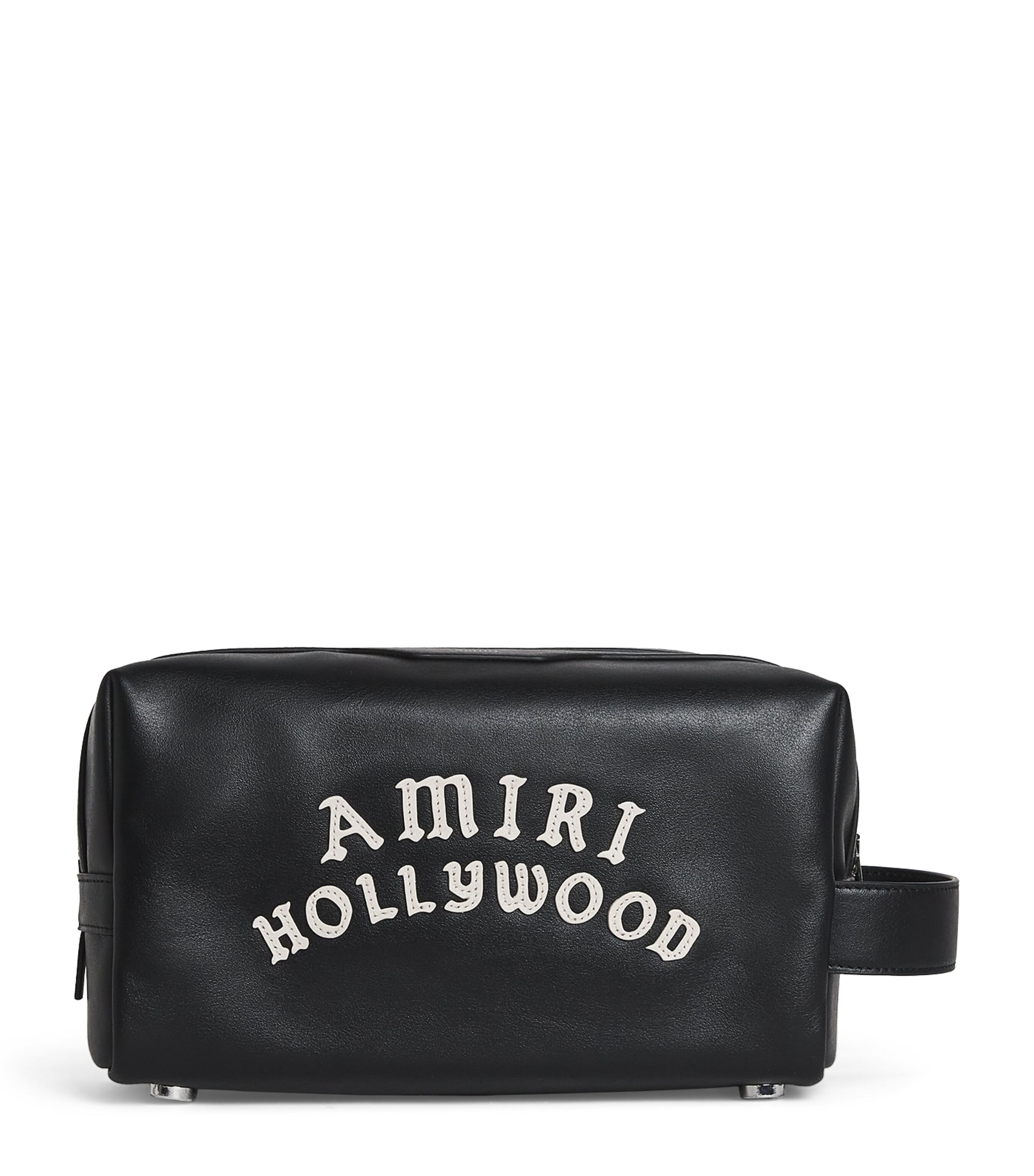 Leather Hollywood Make-Up Bag