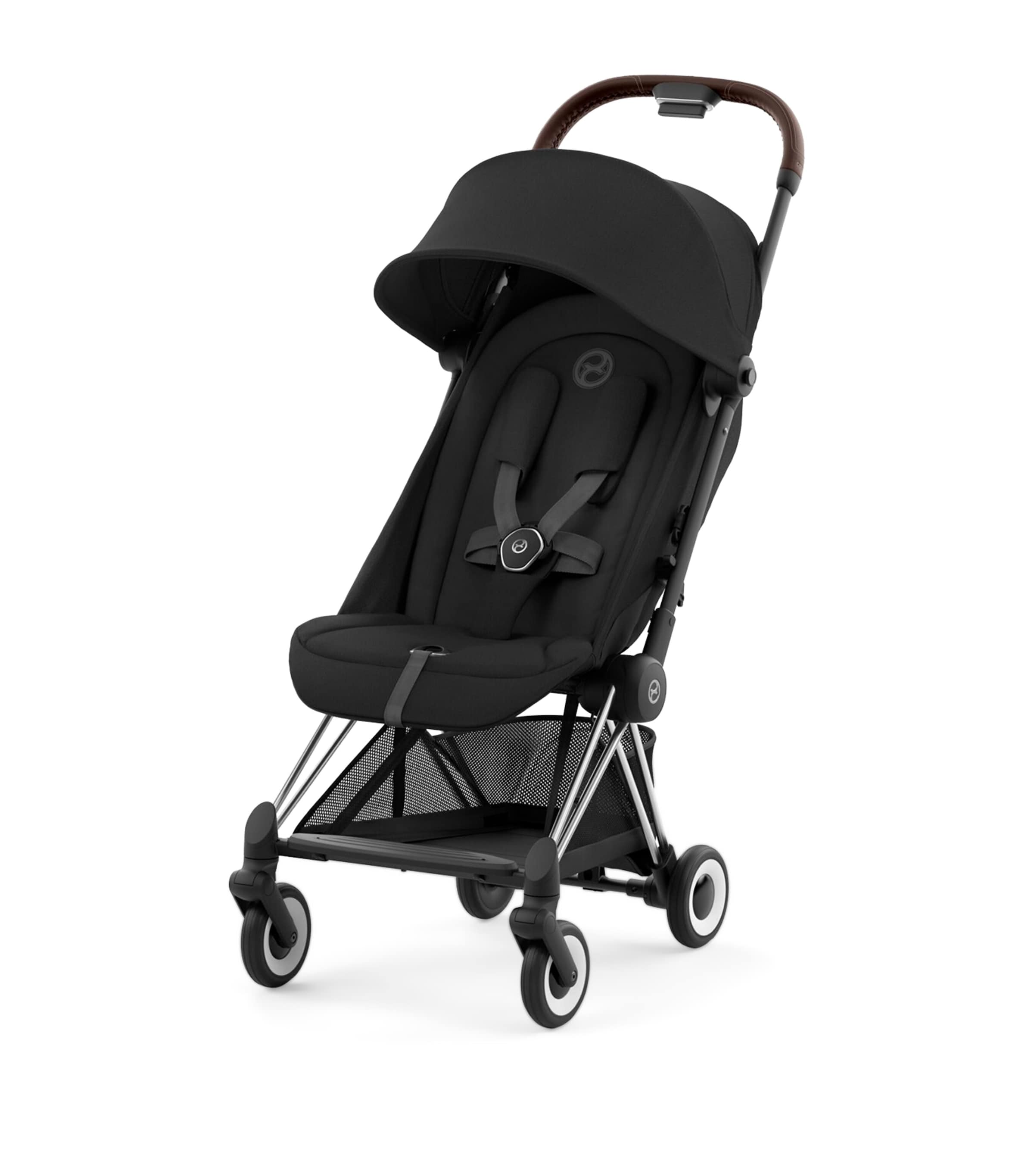 COYA Stroller - Chrome Black/Sepia Black