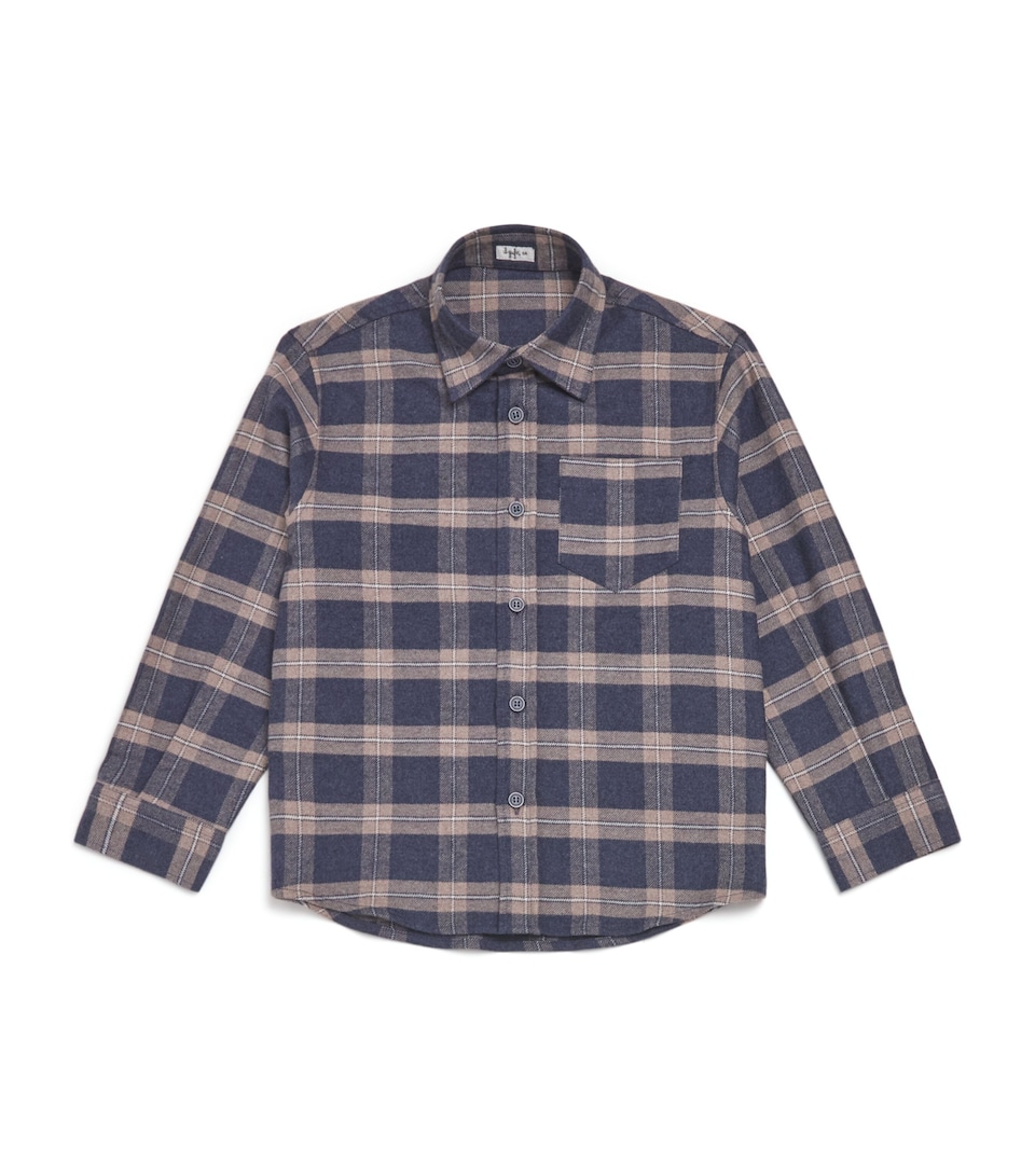 Cotton Check Shirt (2-14 Years)