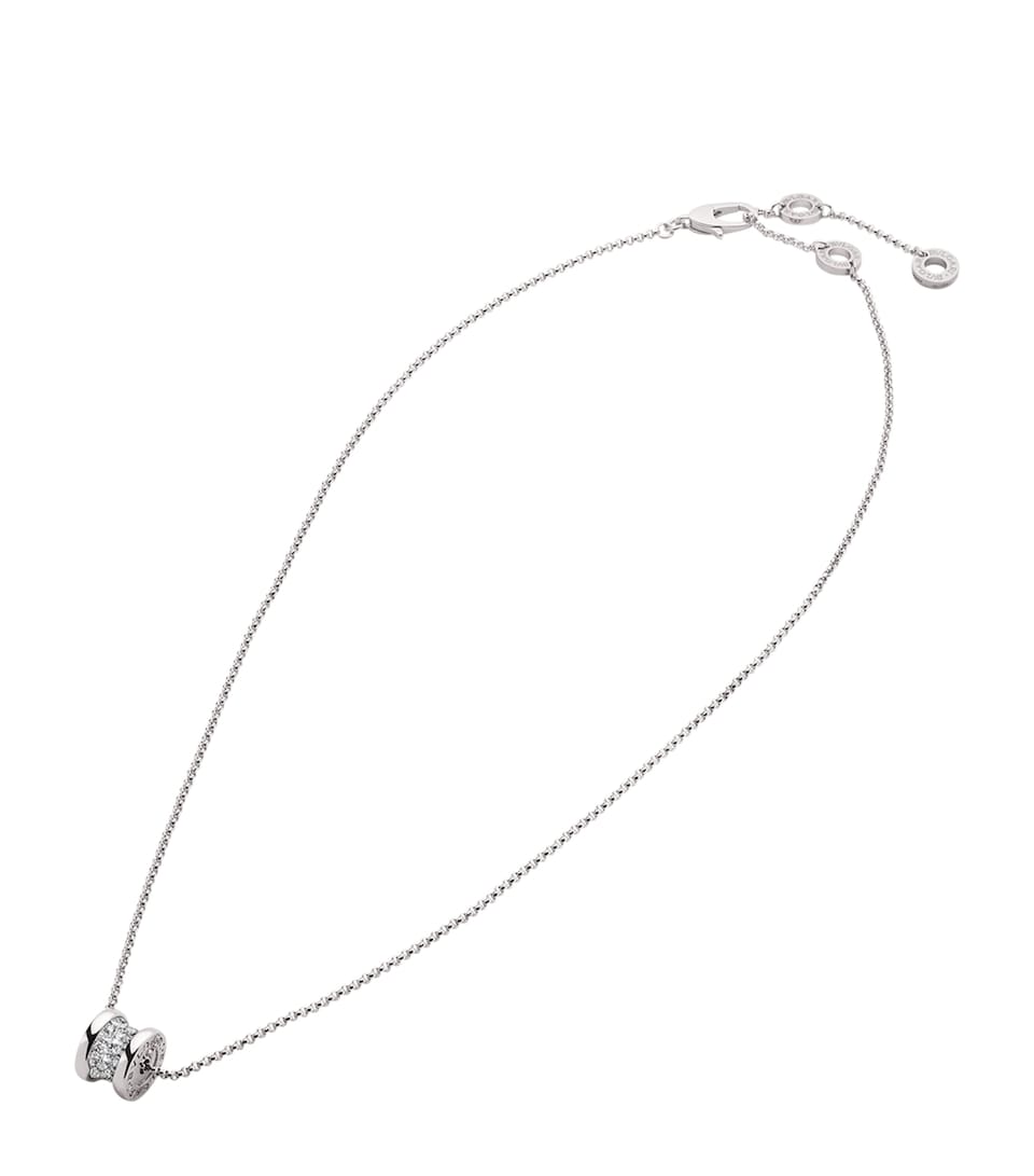 White Gold and Diamond B.zero1 Necklace