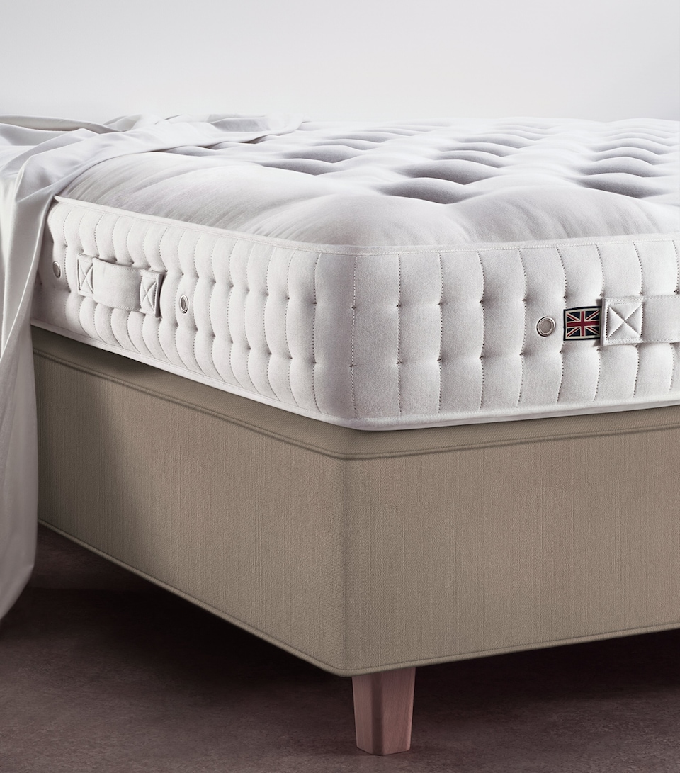 Vispring Firm Baronet Superb Mattress (150cm x 200cm) White