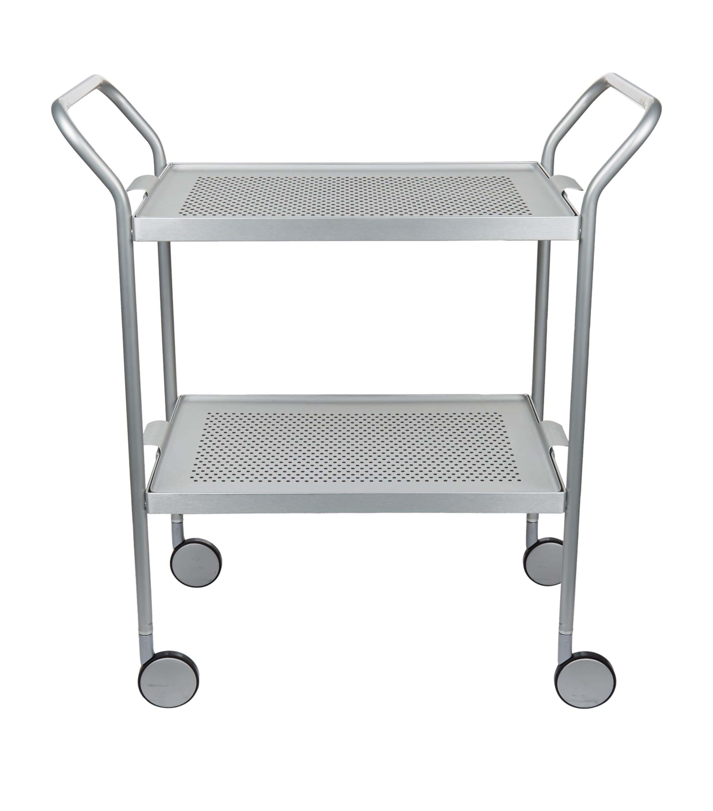 Rubber Grip Two-Tiered Trolley