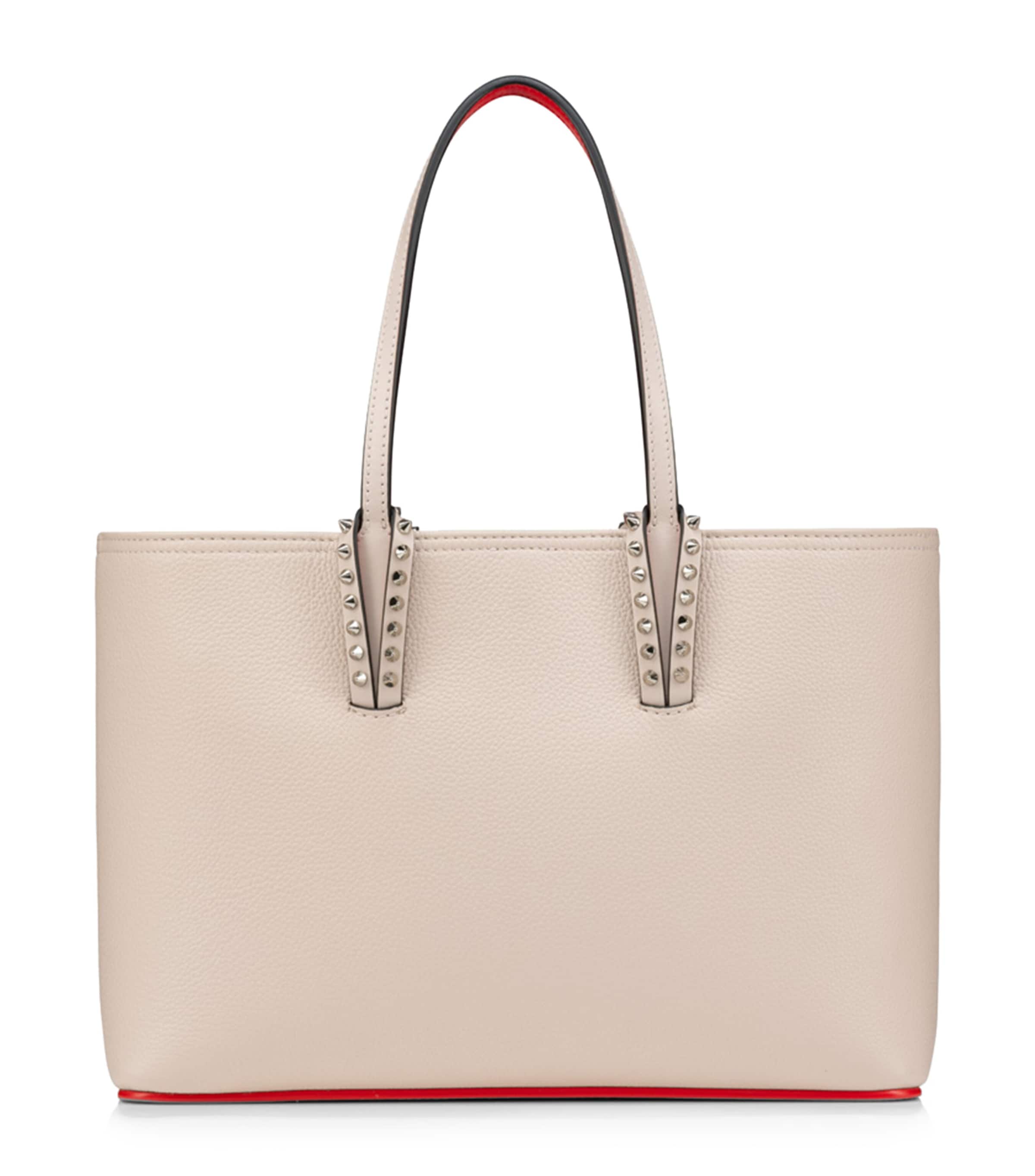sale★クリスチャンルブタン★Cabata small soft leather bag Christian Louboutin Cabata Small Calf Leather Tote Bag