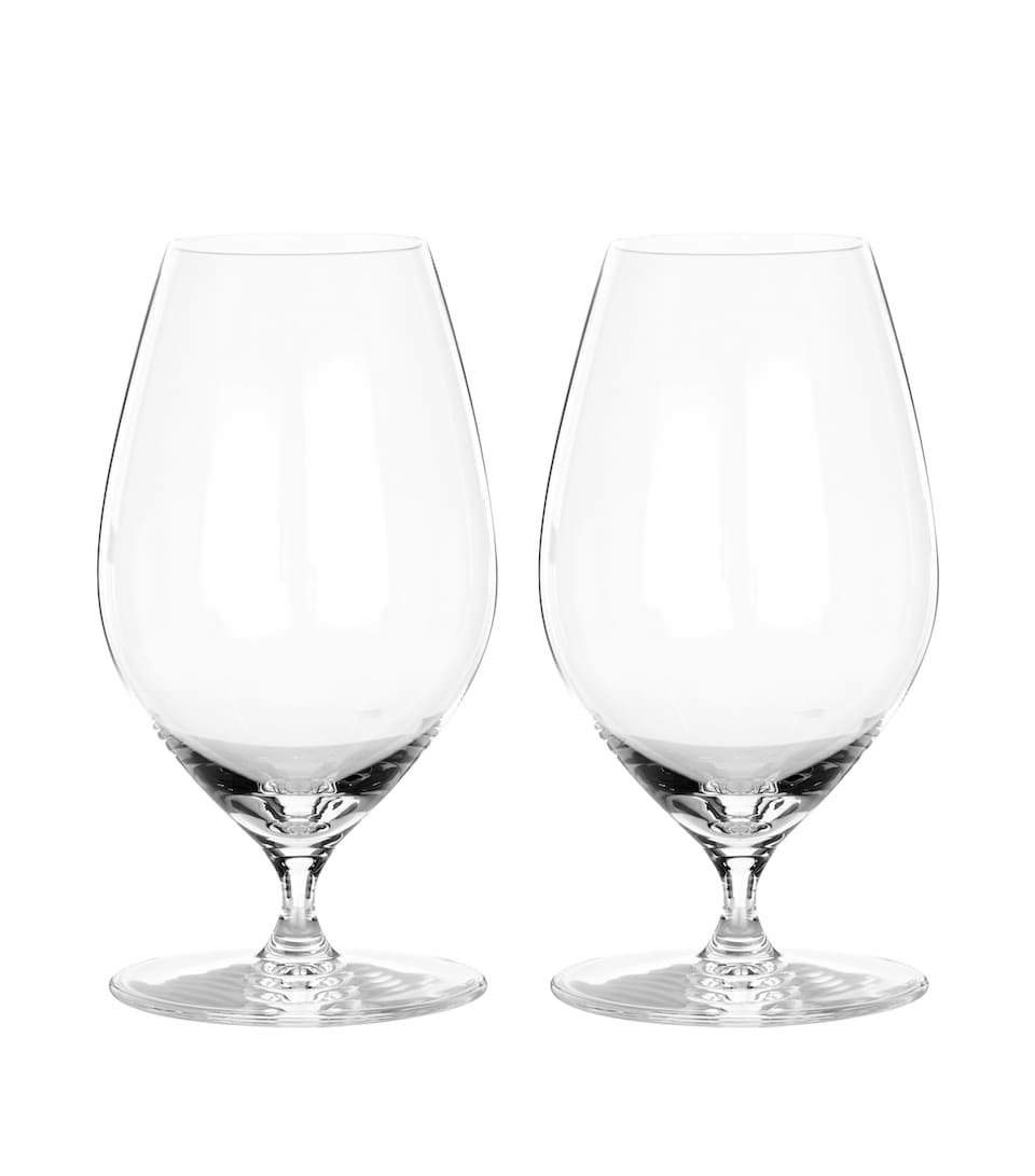 Set of 2 Crystal Veritas Beer Glasses (459ml)