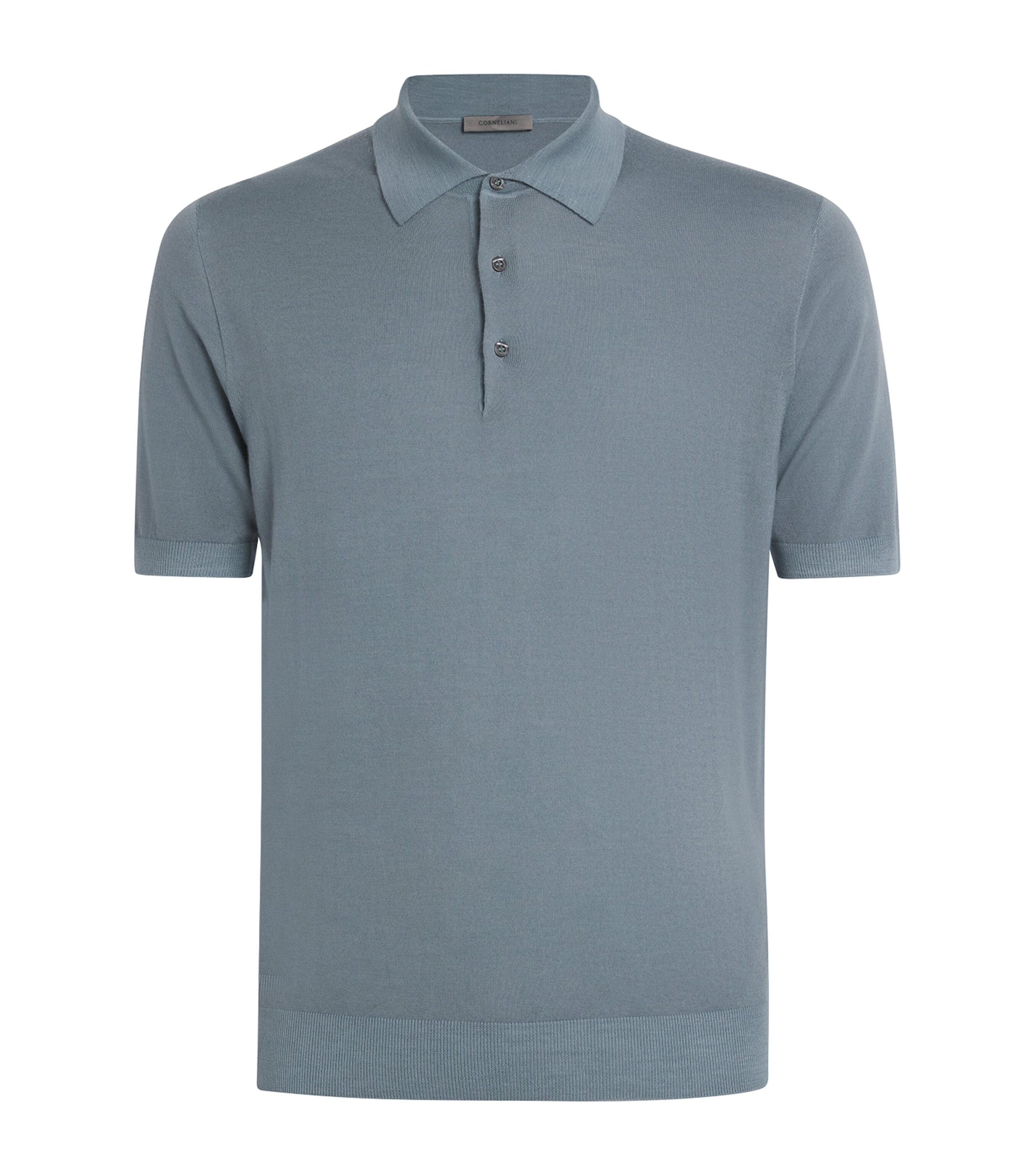 Virgin Wool Polo Shirt