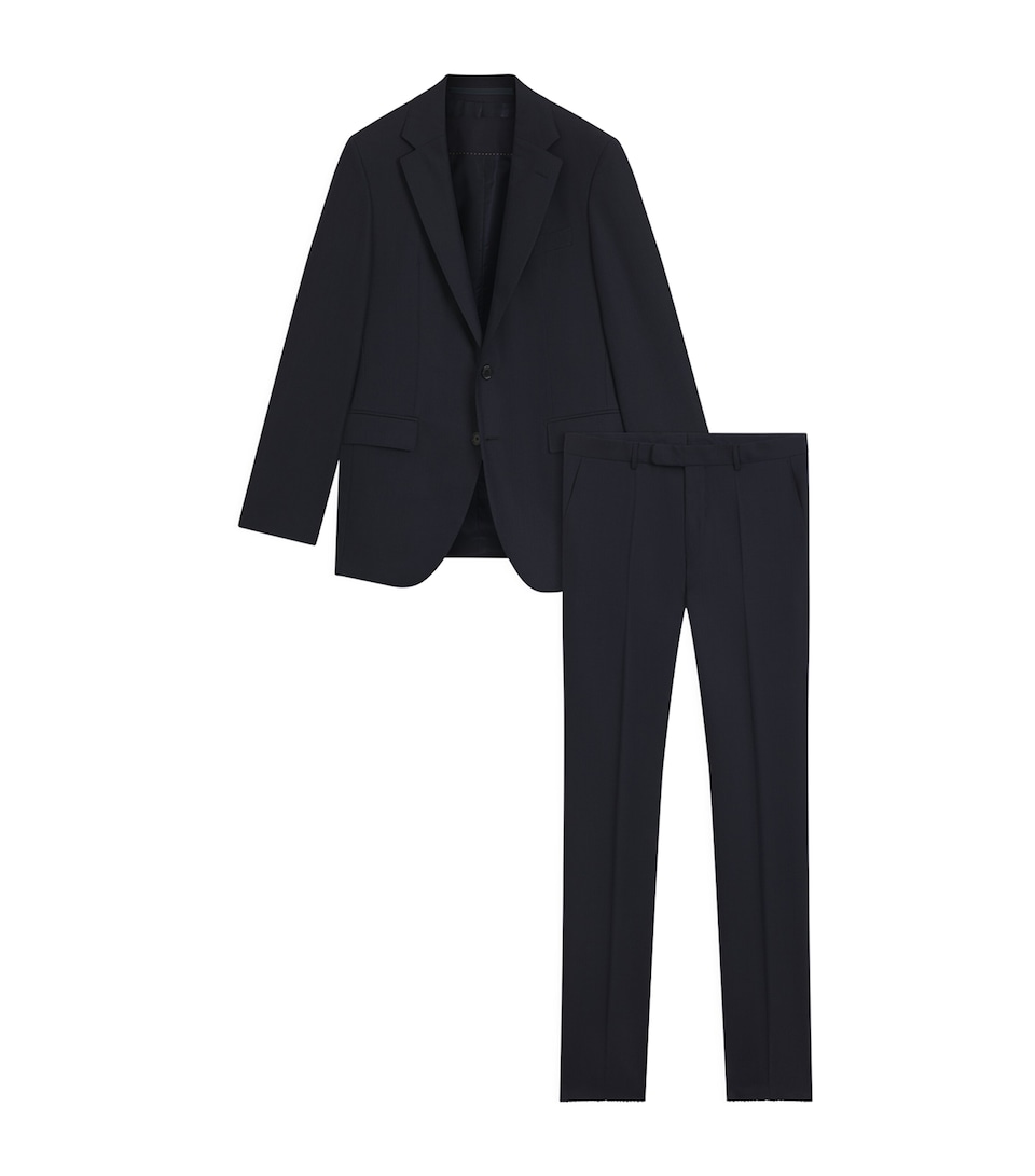 Virgin Wool-Silk 2-Piece Suit