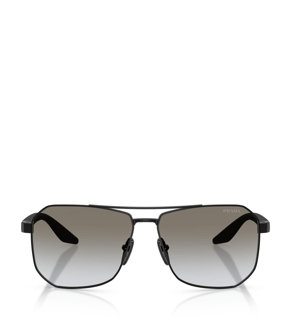 Prada Linea Rossa Metal A53S Geometric Sunglasses