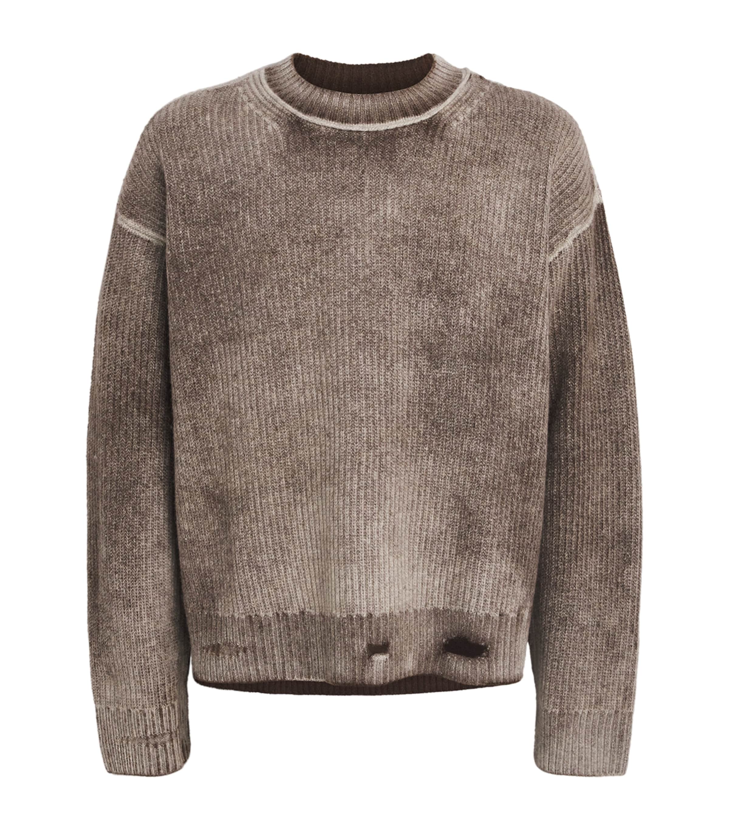 Wool Distressed Sweater