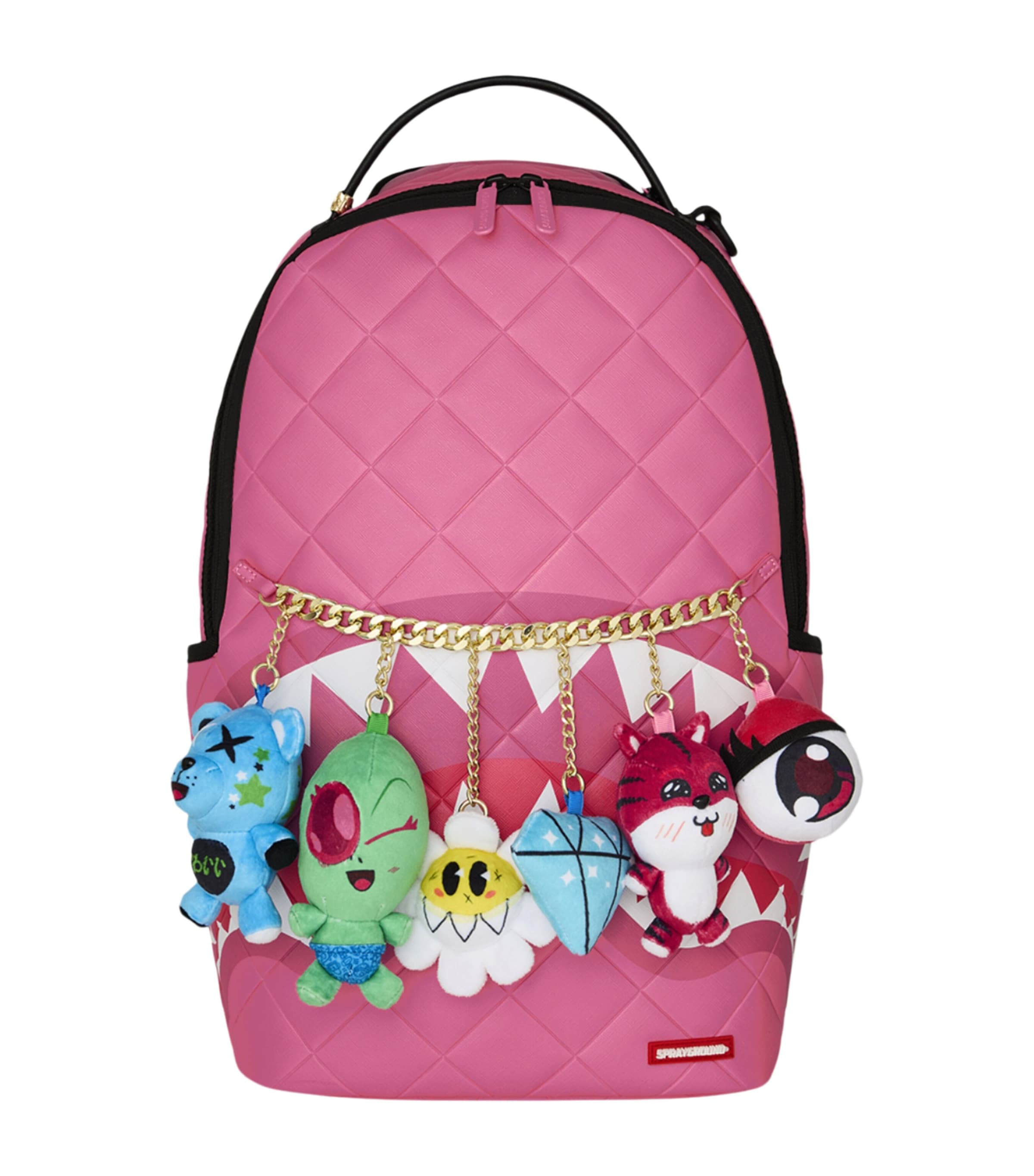 Sprayground Kawaii Dangles Backpack Pink