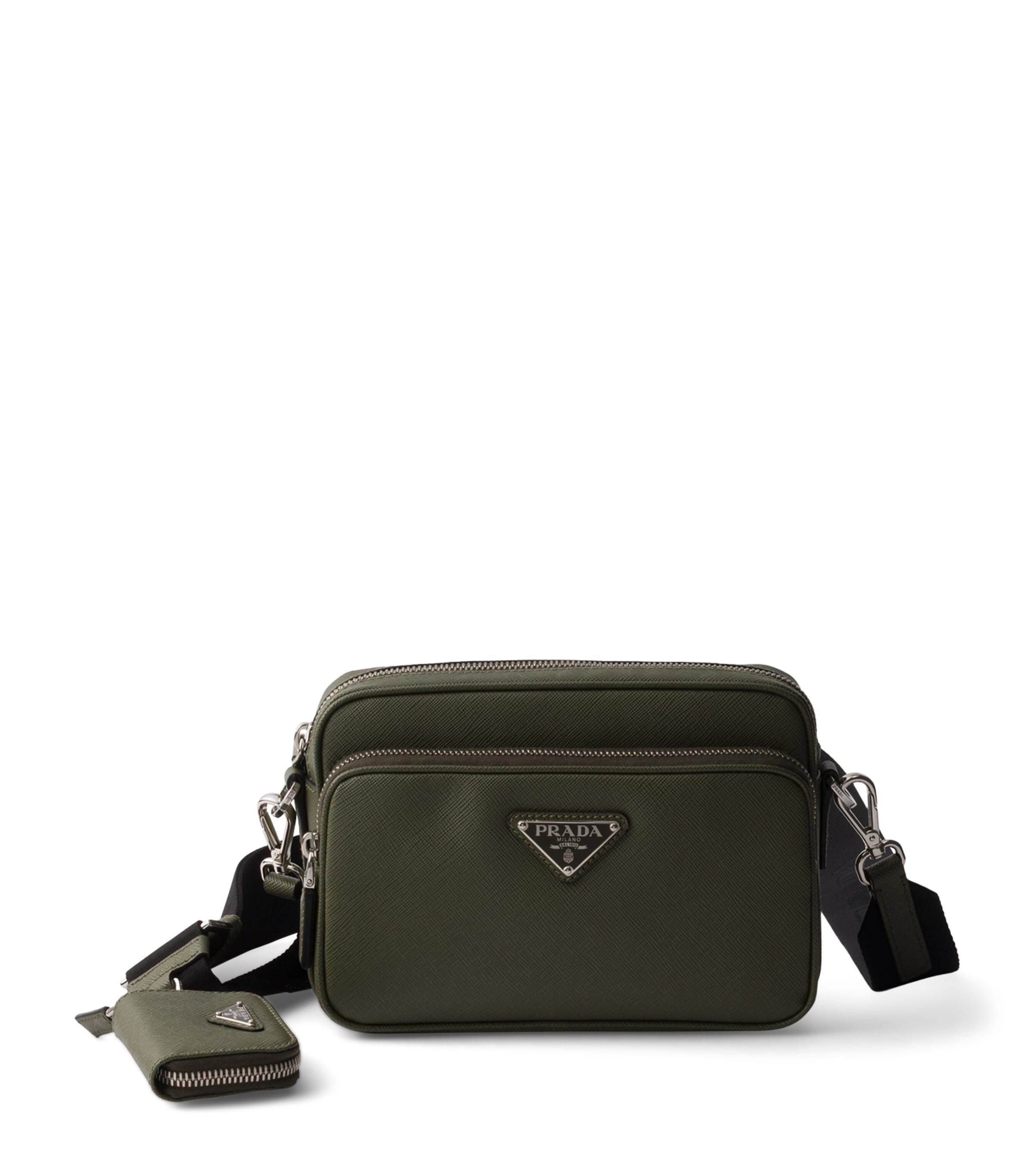 Saffiano Leather Shoulder Bag