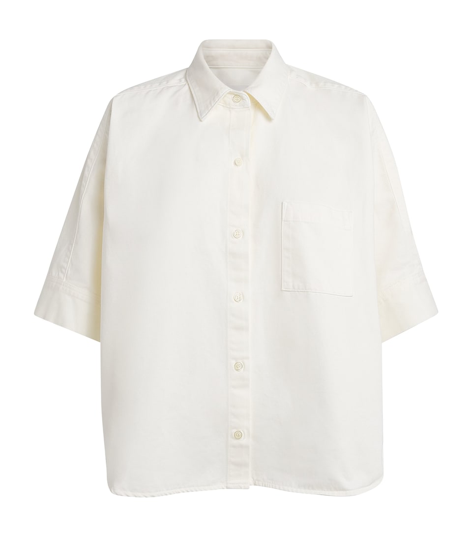 Cotton Poplin Claire Origami Shirt