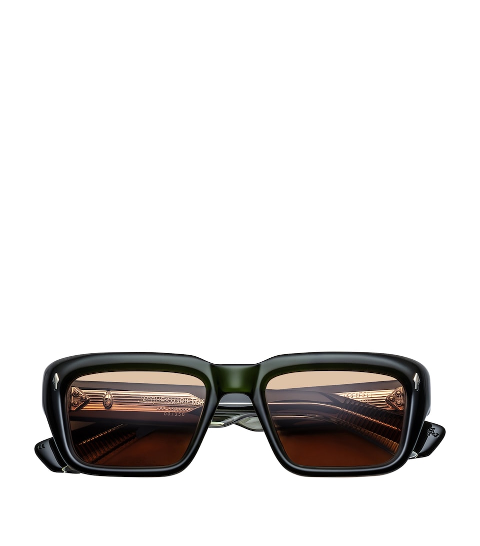 Jacques Marie Mage Acetate Walker Sunglasses Orange