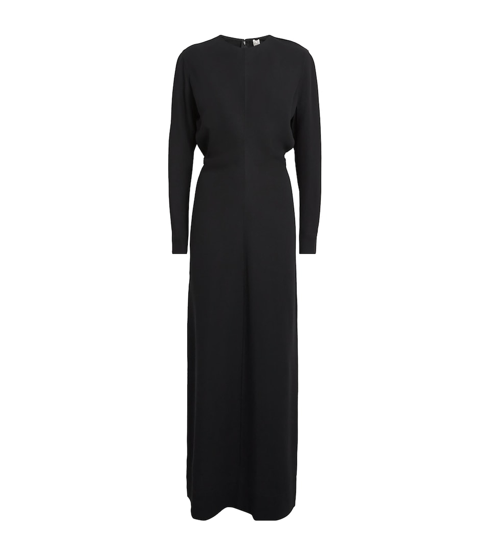 Slouch-Waist Maxi Dress