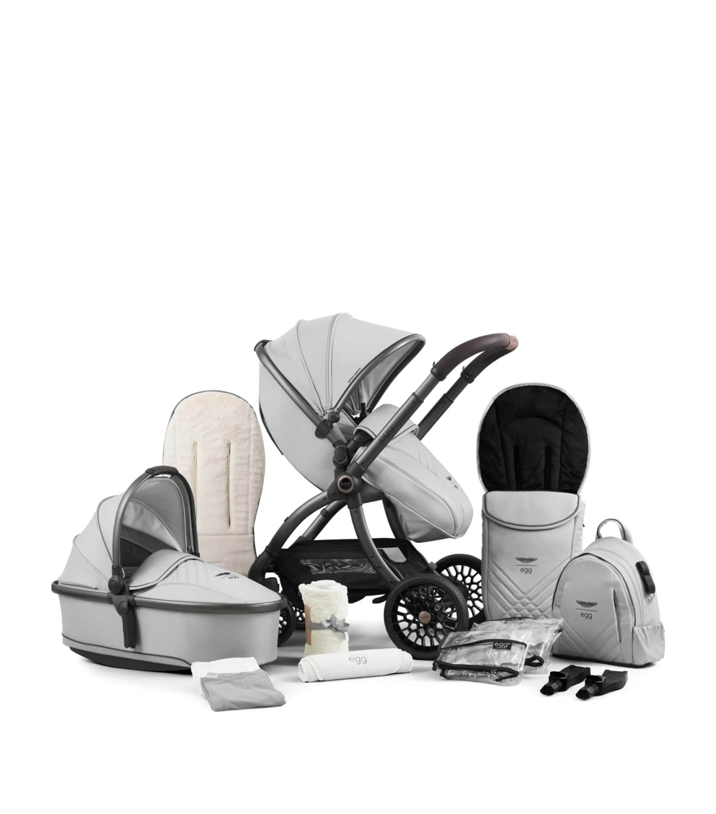 Egg x Aston Martin egg3 Snuggle Bundle Soft Grey