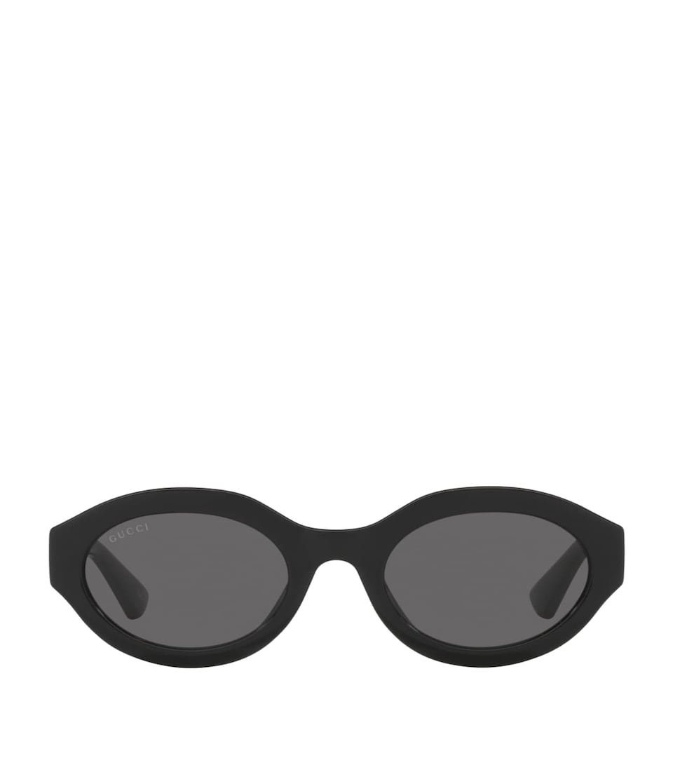 Gucci Injected Oval Sunglasses