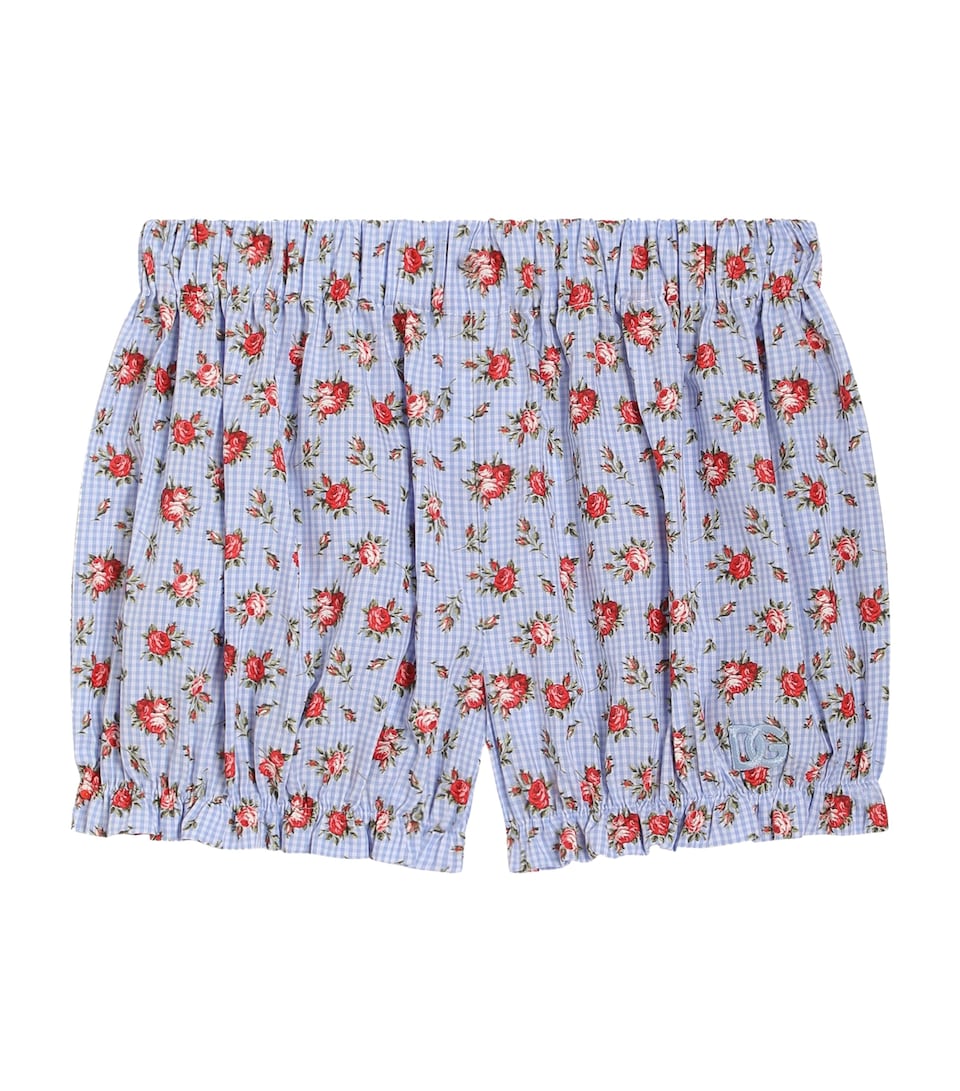 Dolce&Gabbana Kids Rose Print Shorts (3-30 Months) Rose